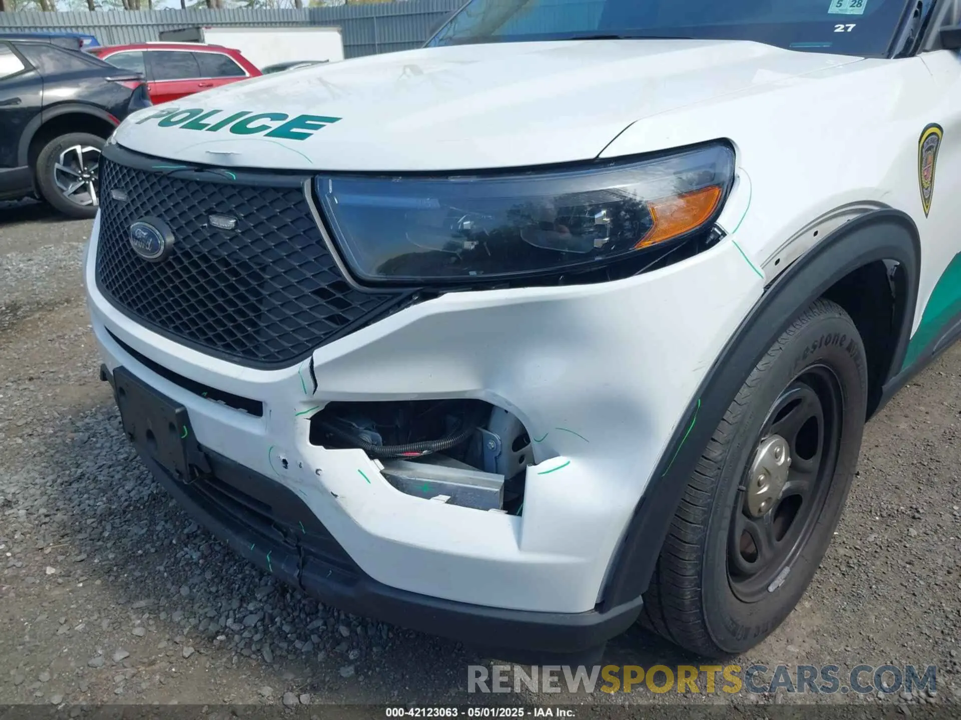 6 Photograph of a damaged car 1FM5K8AB2NGC42586 FORD POLICE INTERCEPTOR 2022