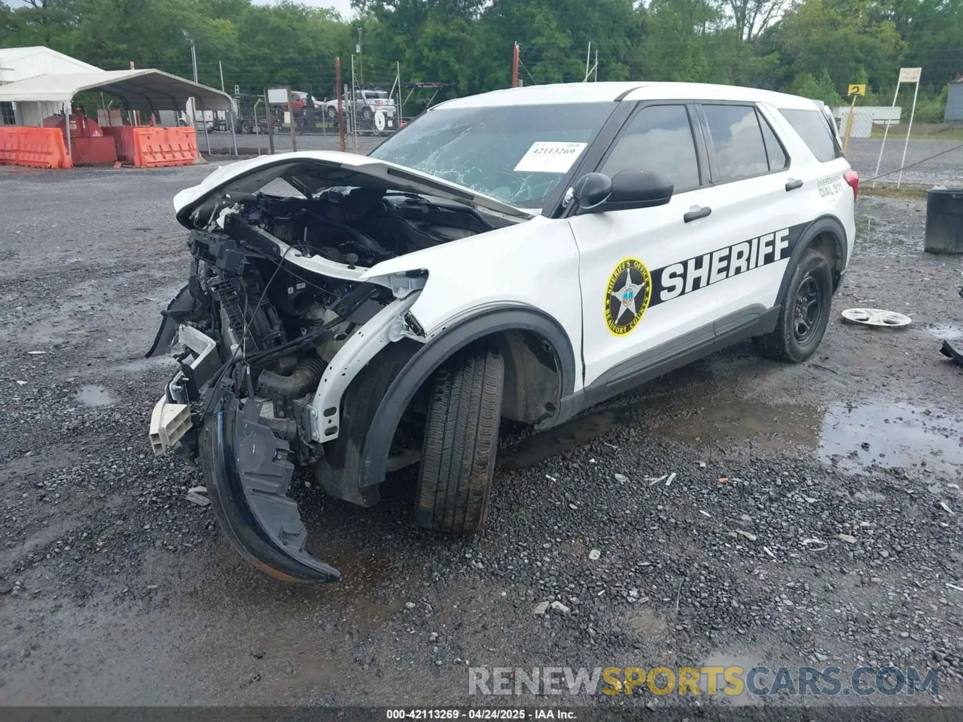 2 Фотография поврежденного автомобиля 1FM5K8AB6NGA40303 FORD POLICE INTERCEPTOR 2022