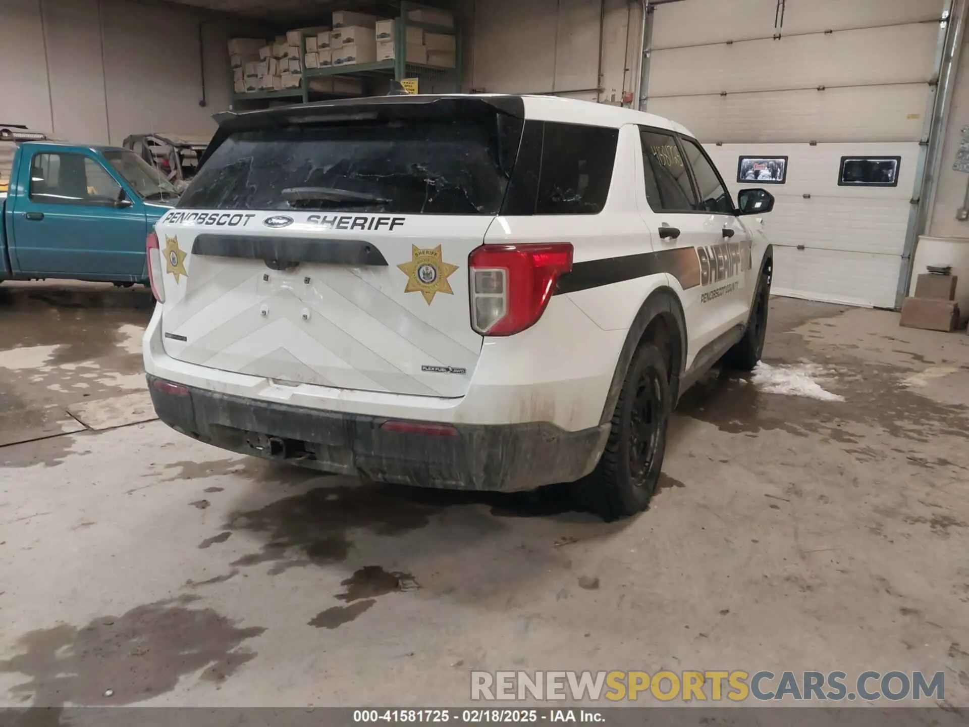 4 Photograph of a damaged car 1FM5K8AB7NGB73250 FORD POLICE INTERCEPTOR 2022