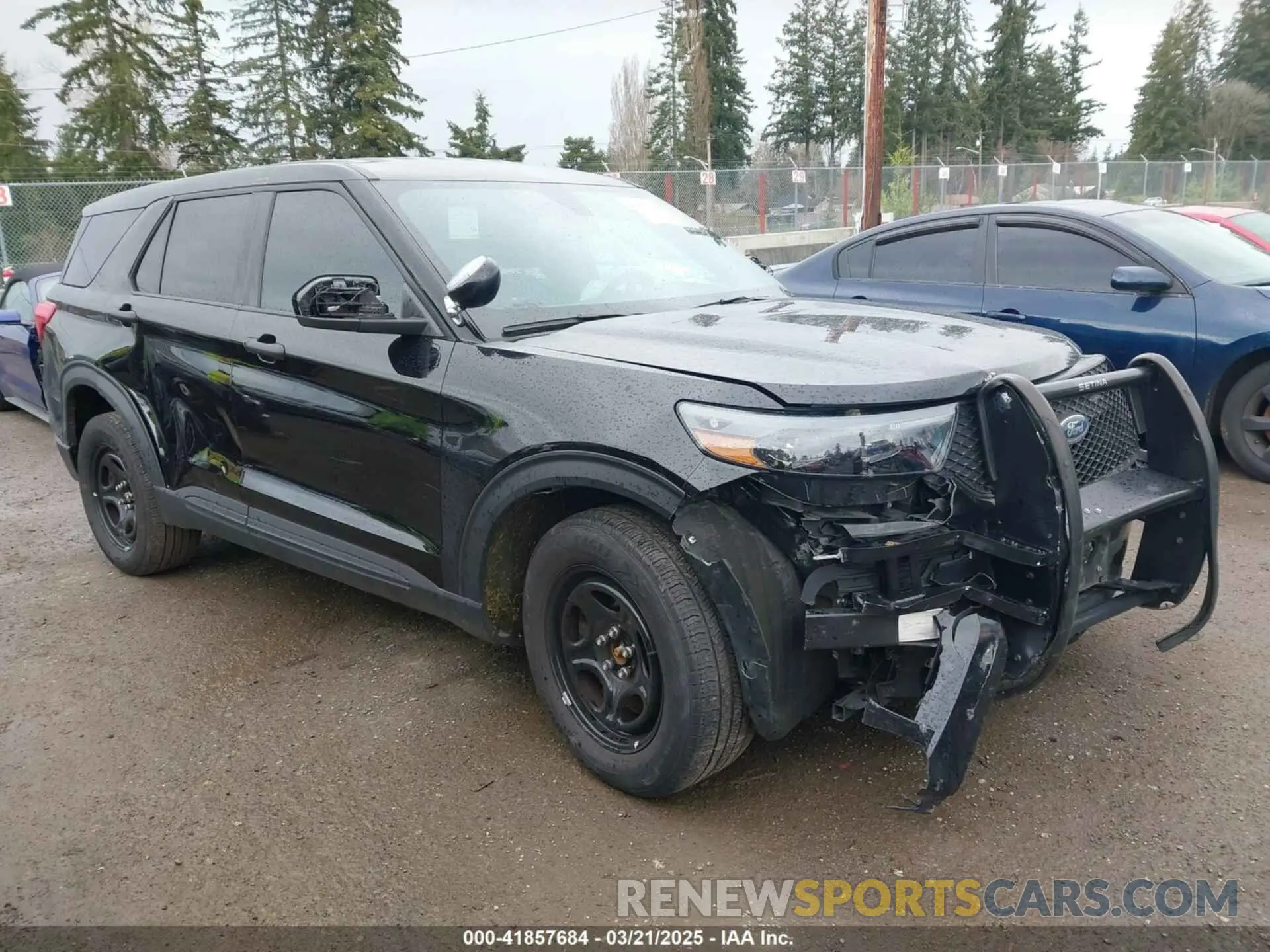 1 Photograph of a damaged car 1FM5K8AW2NNA08981 FORD POLICE INTERCEPTOR 2022