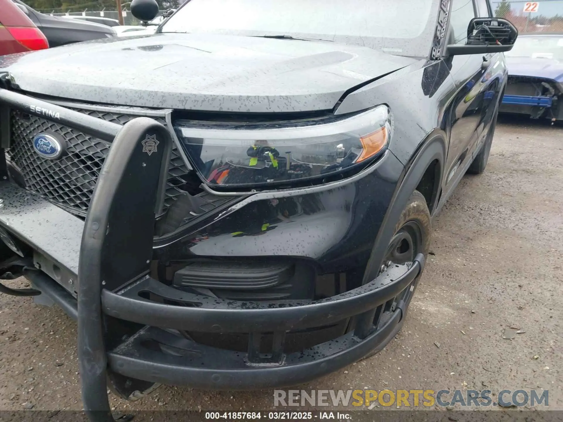 6 Photograph of a damaged car 1FM5K8AW2NNA08981 FORD POLICE INTERCEPTOR 2022