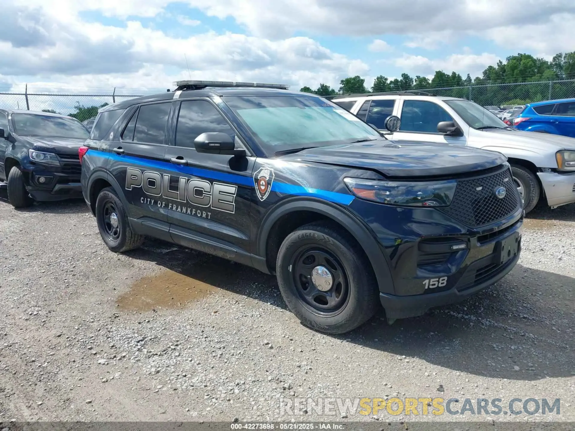 1 Фотография поврежденного автомобиля 1FM5K8AB0PGB12986 FORD POLICE INTERCEPTOR 2023