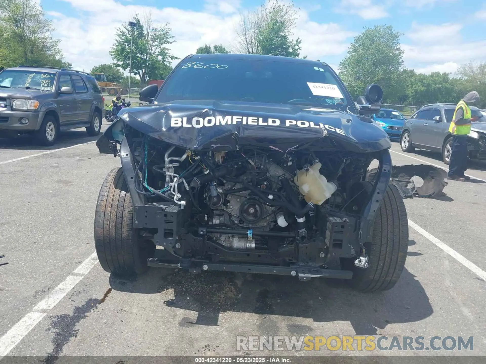 11 Фотография поврежденного автомобиля 1FM5K8AB1PGC18265 FORD POLICE INTERCEPTOR 2023