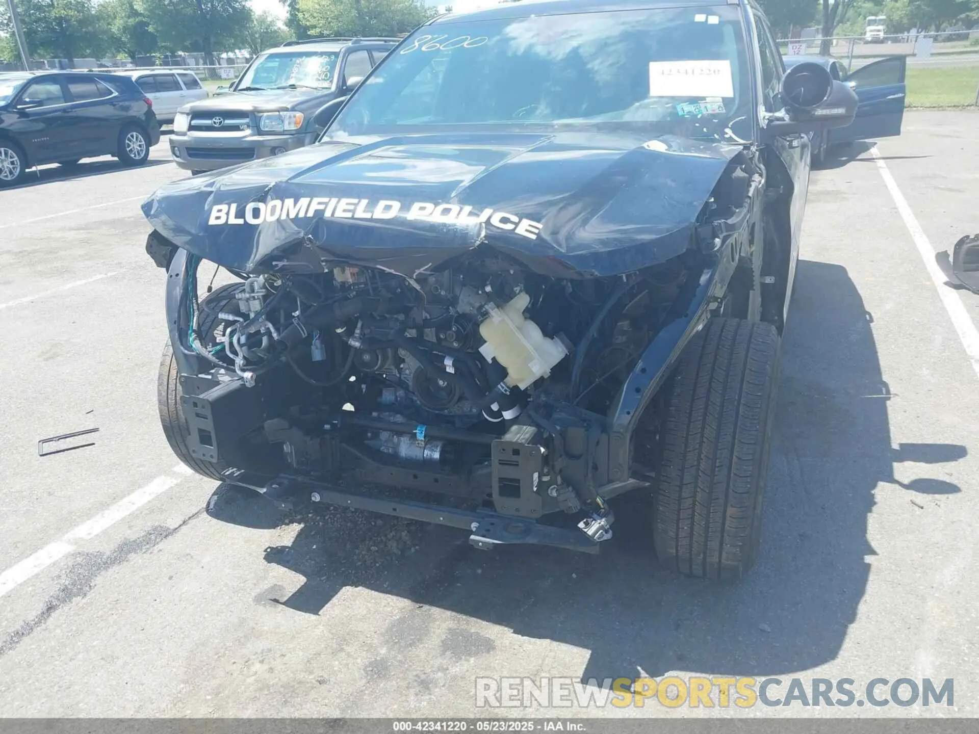 6 Фотография поврежденного автомобиля 1FM5K8AB1PGC18265 FORD POLICE INTERCEPTOR 2023