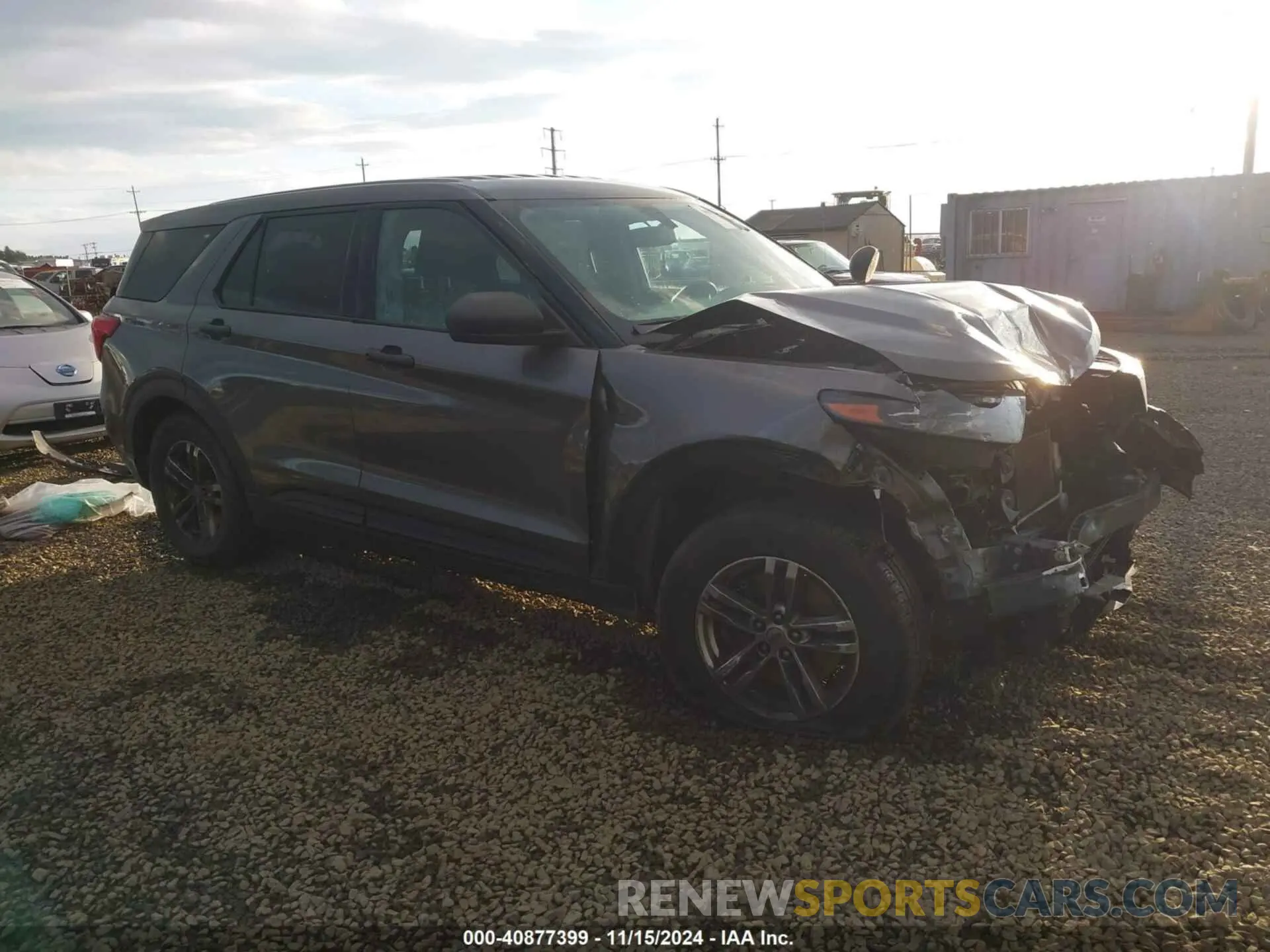 1 Photograph of a damaged car 1FM5K8AB5LGA55727 FORD POLICE INTERCEPTOR UTILITY 2020