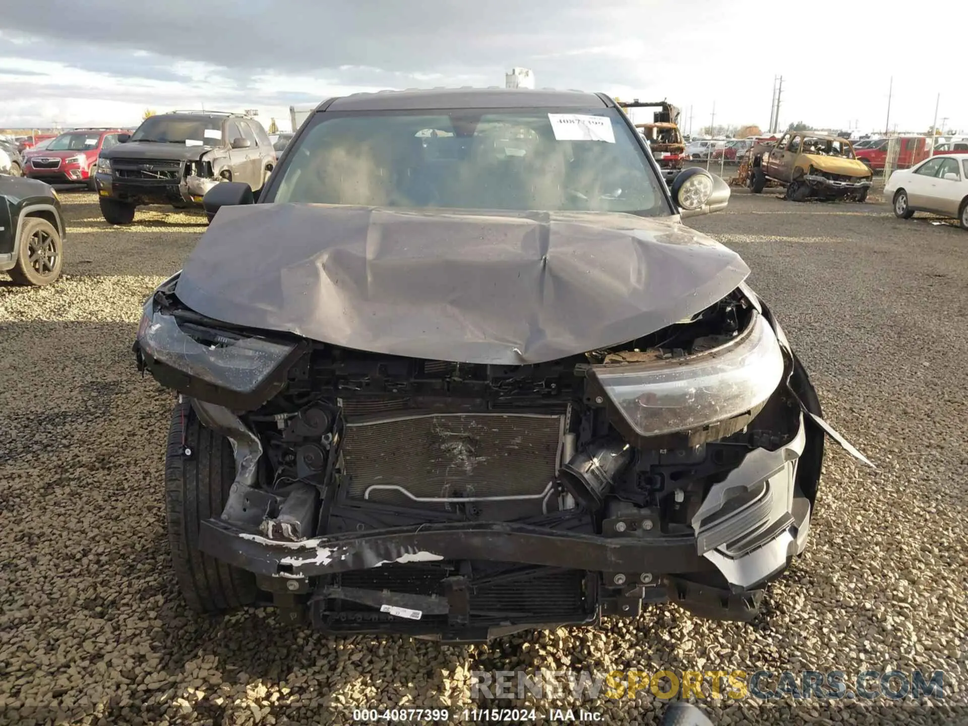 13 Photograph of a damaged car 1FM5K8AB5LGA55727 FORD POLICE INTERCEPTOR UTILITY 2020