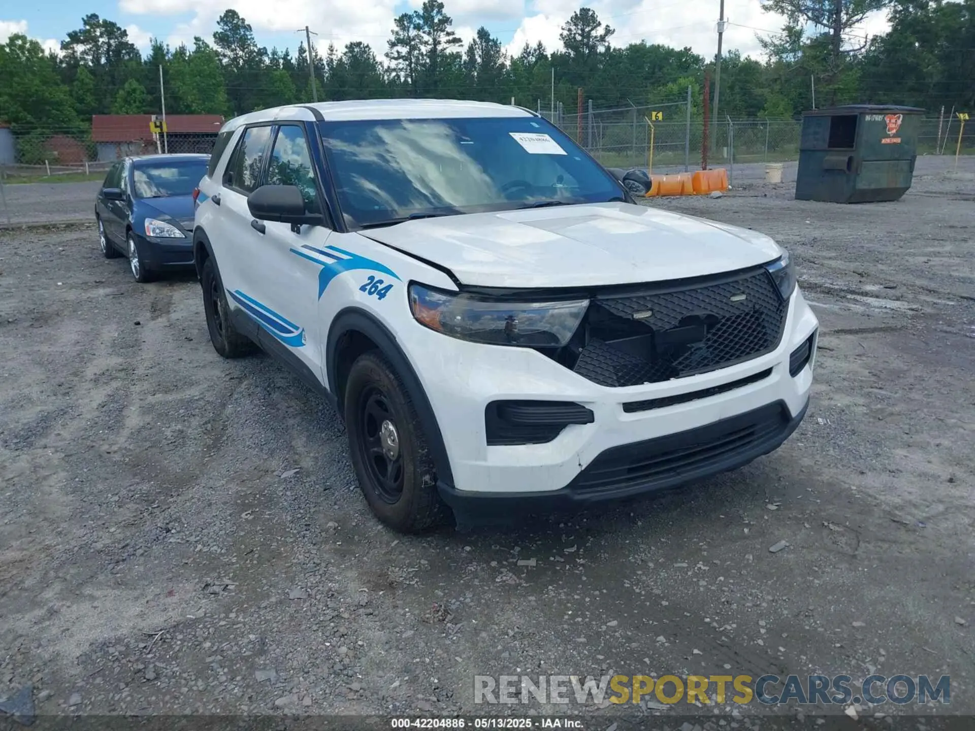 1 Фотография поврежденного автомобиля 1FM5K8AB9LGC34904 FORD POLICE INTERCEPTOR UTILITY 2020