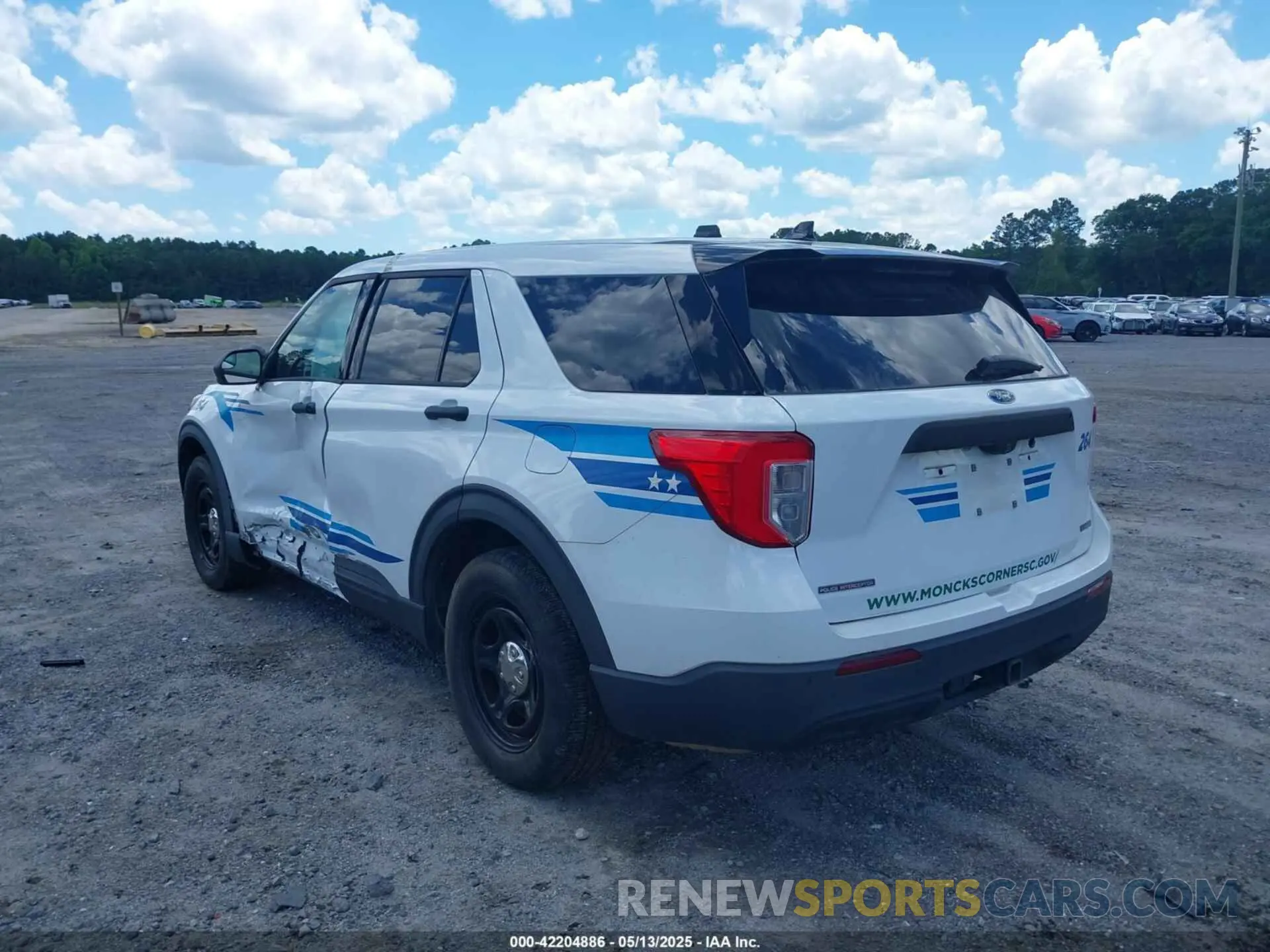 3 Фотография поврежденного автомобиля 1FM5K8AB9LGC34904 FORD POLICE INTERCEPTOR UTILITY 2020