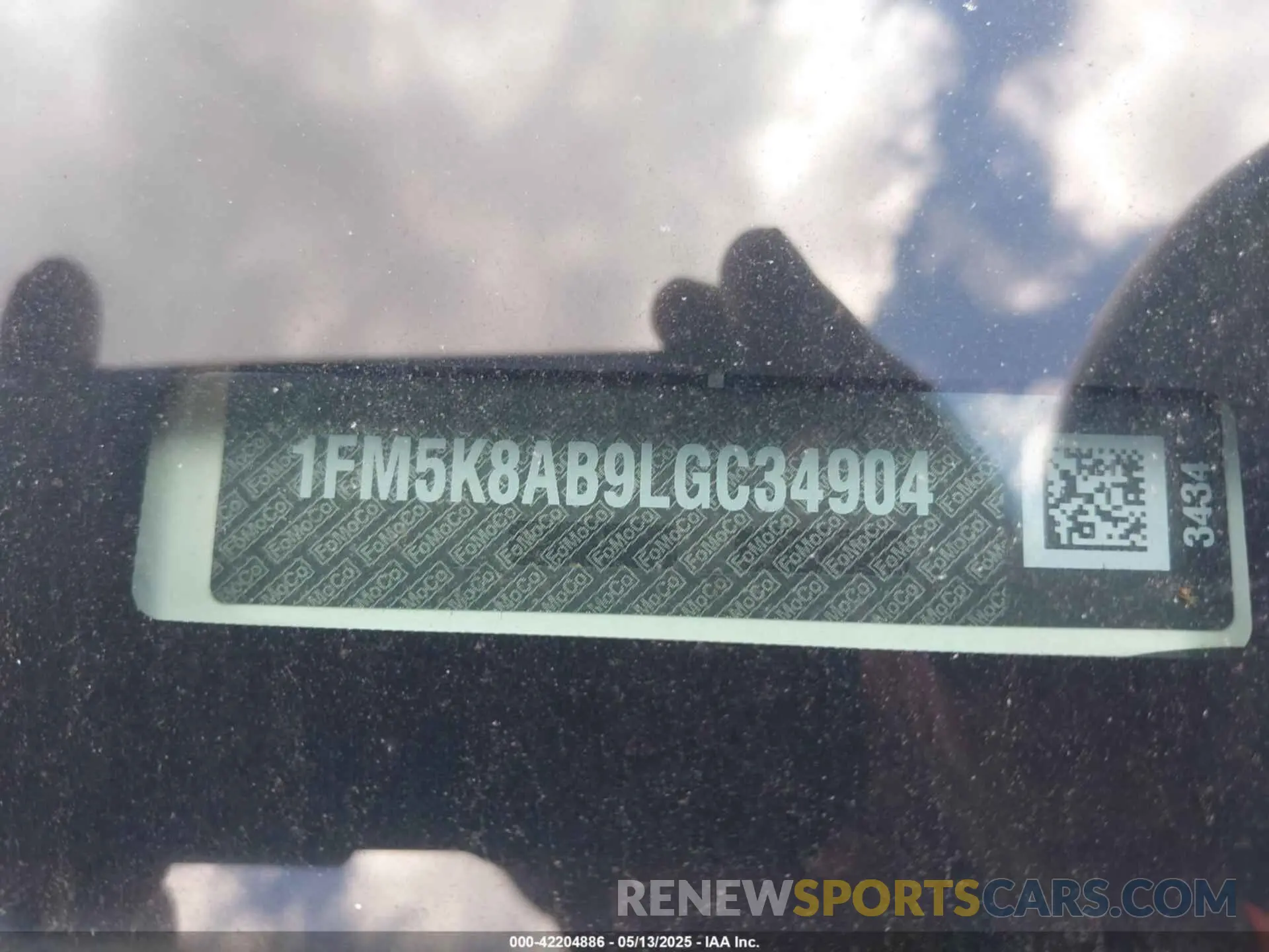 9 Фотография поврежденного автомобиля 1FM5K8AB9LGC34904 FORD POLICE INTERCEPTOR UTILITY 2020