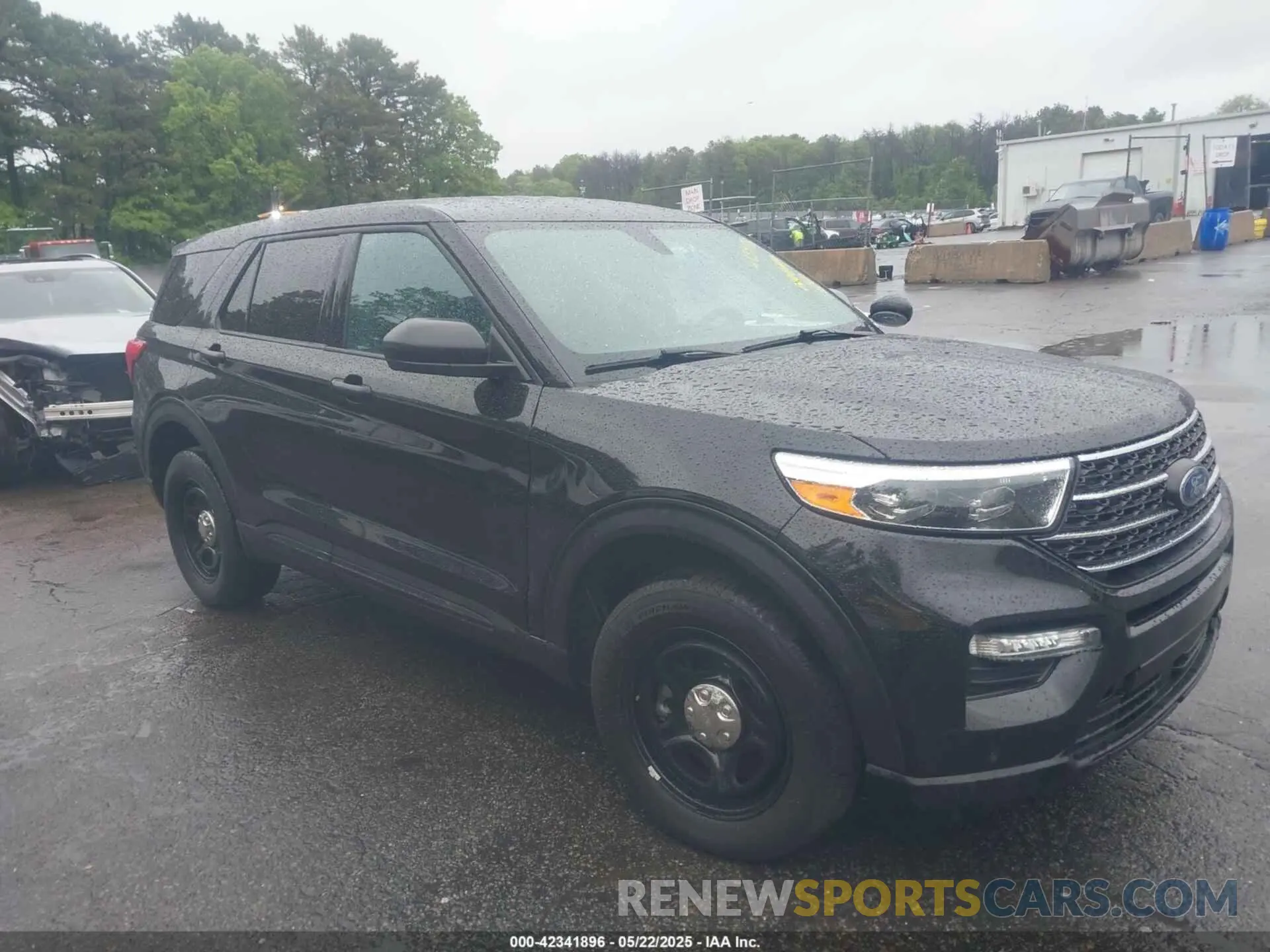 1 Photograph of a damaged car 1FM5K8AB0MGB24809 FORD POLICE INTERCEPTOR UTILITY 2021