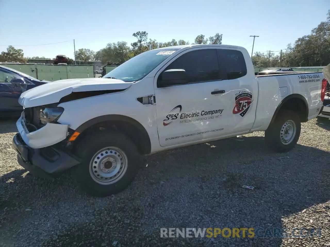 1 Photograph of a damaged car 1FTER1EH2KLA95050 FORD RANGER 2019