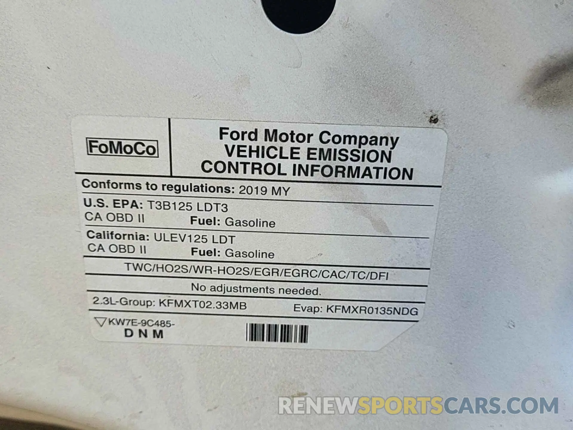 21 Фотография поврежденного автомобиля 1FTER1EH4KLA06451 FORD RANGER 2019