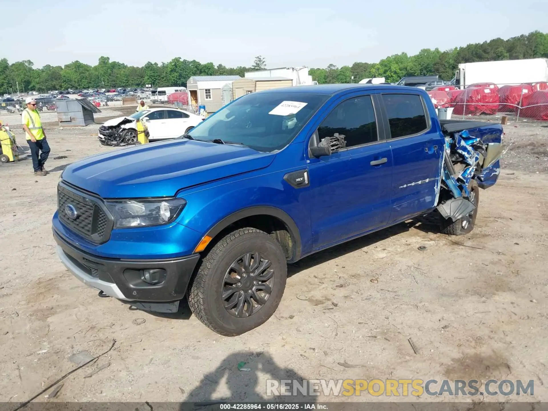 2 Фотография поврежденного автомобиля 1FTER4EH2KLA58002 FORD RANGER 2019