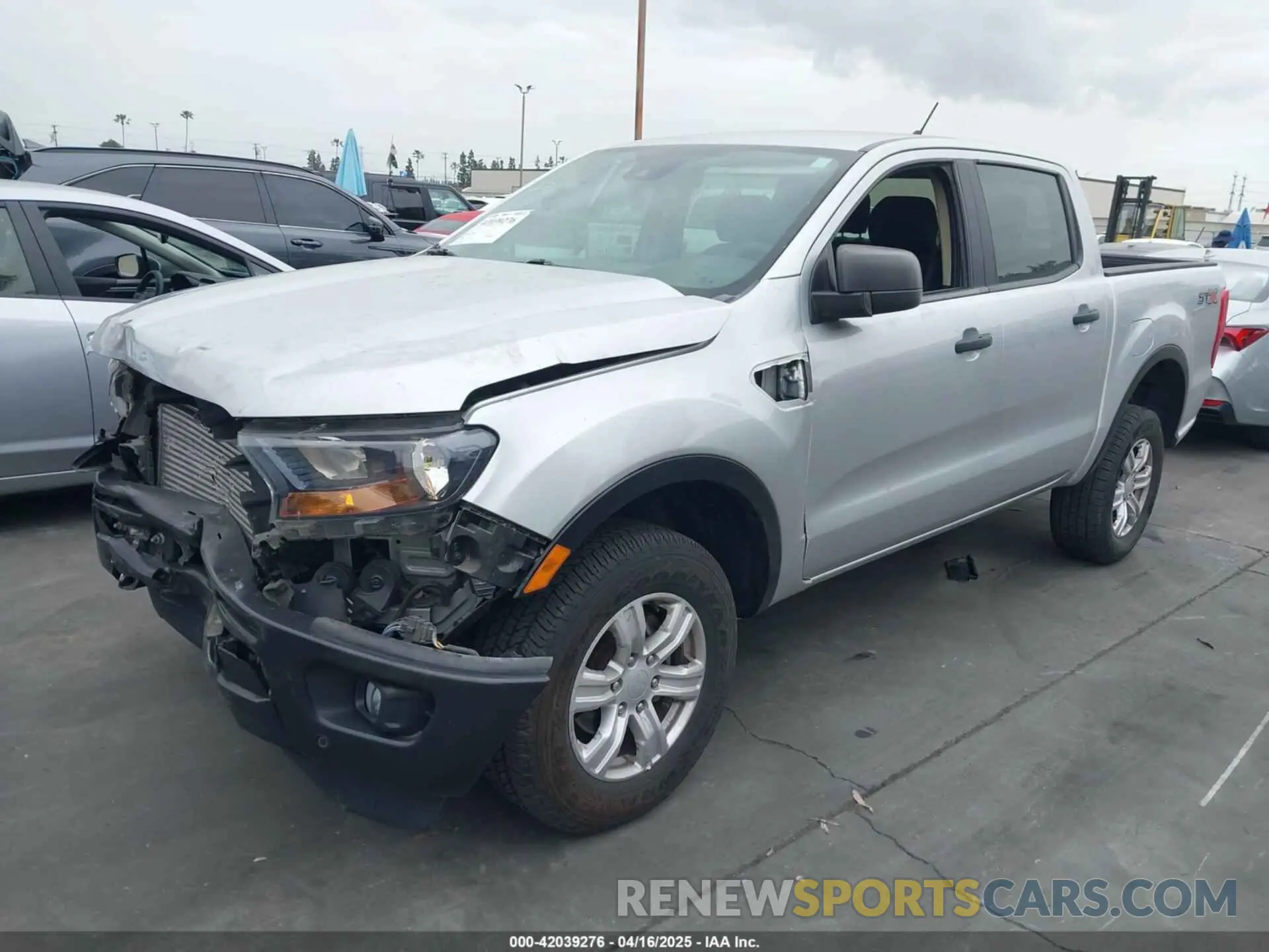 2 Фотография поврежденного автомобиля 1FTER4EH2KLA58341 FORD RANGER 2019