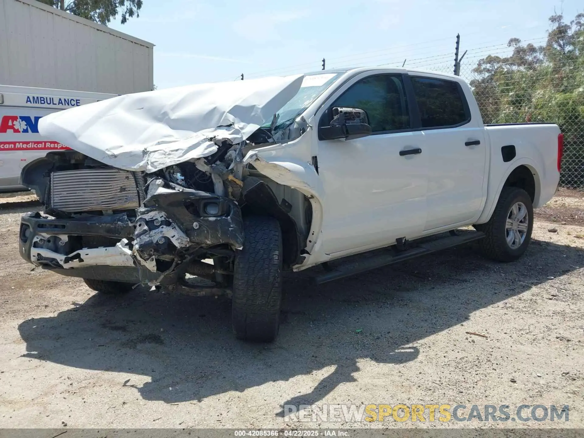 2 Photograph of a damaged car 1FTER4EH6KLA50002 FORD RANGER 2019