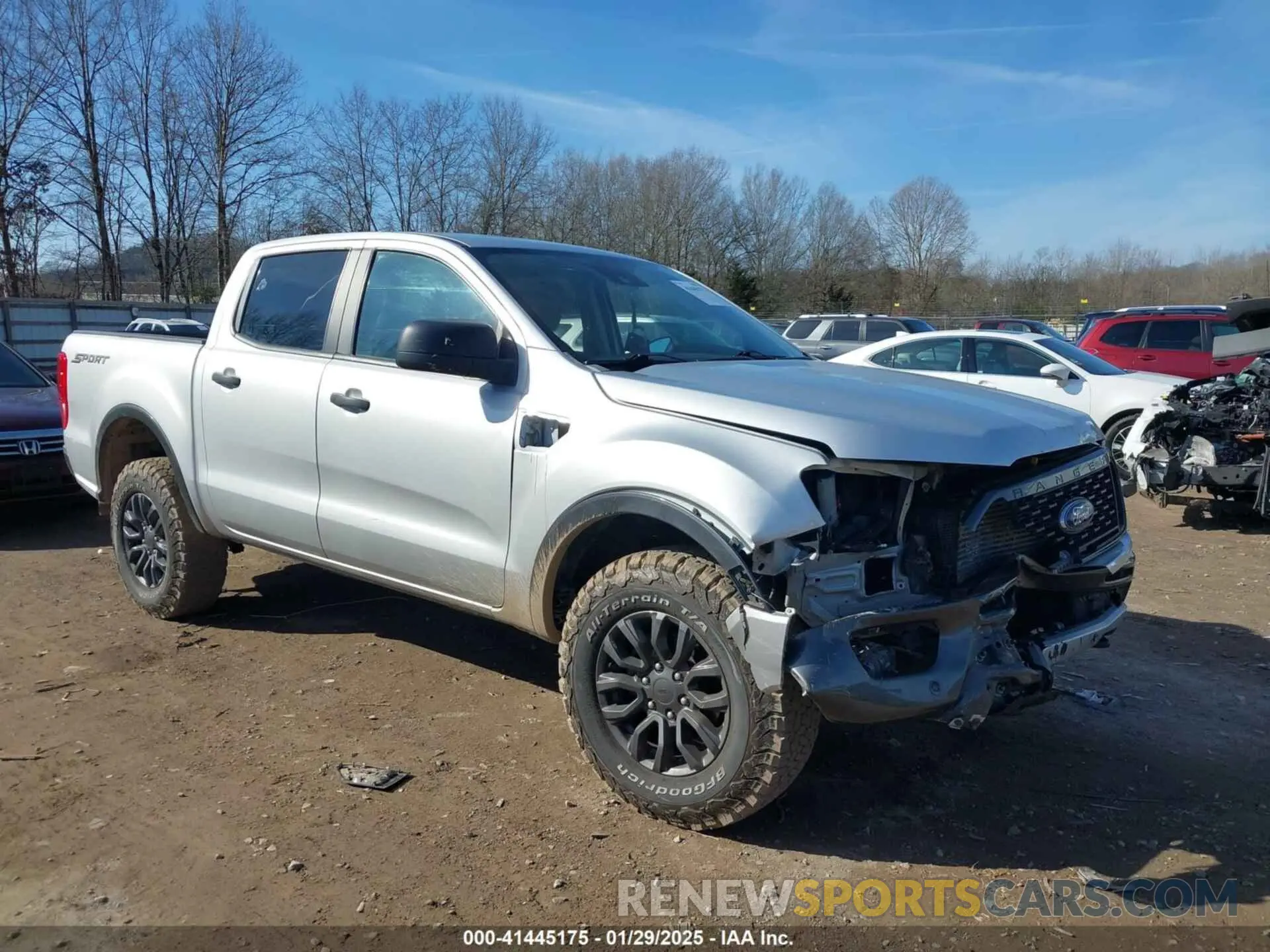 1 Photograph of a damaged car 1FTER4EH7KLA63535 FORD RANGER 2019