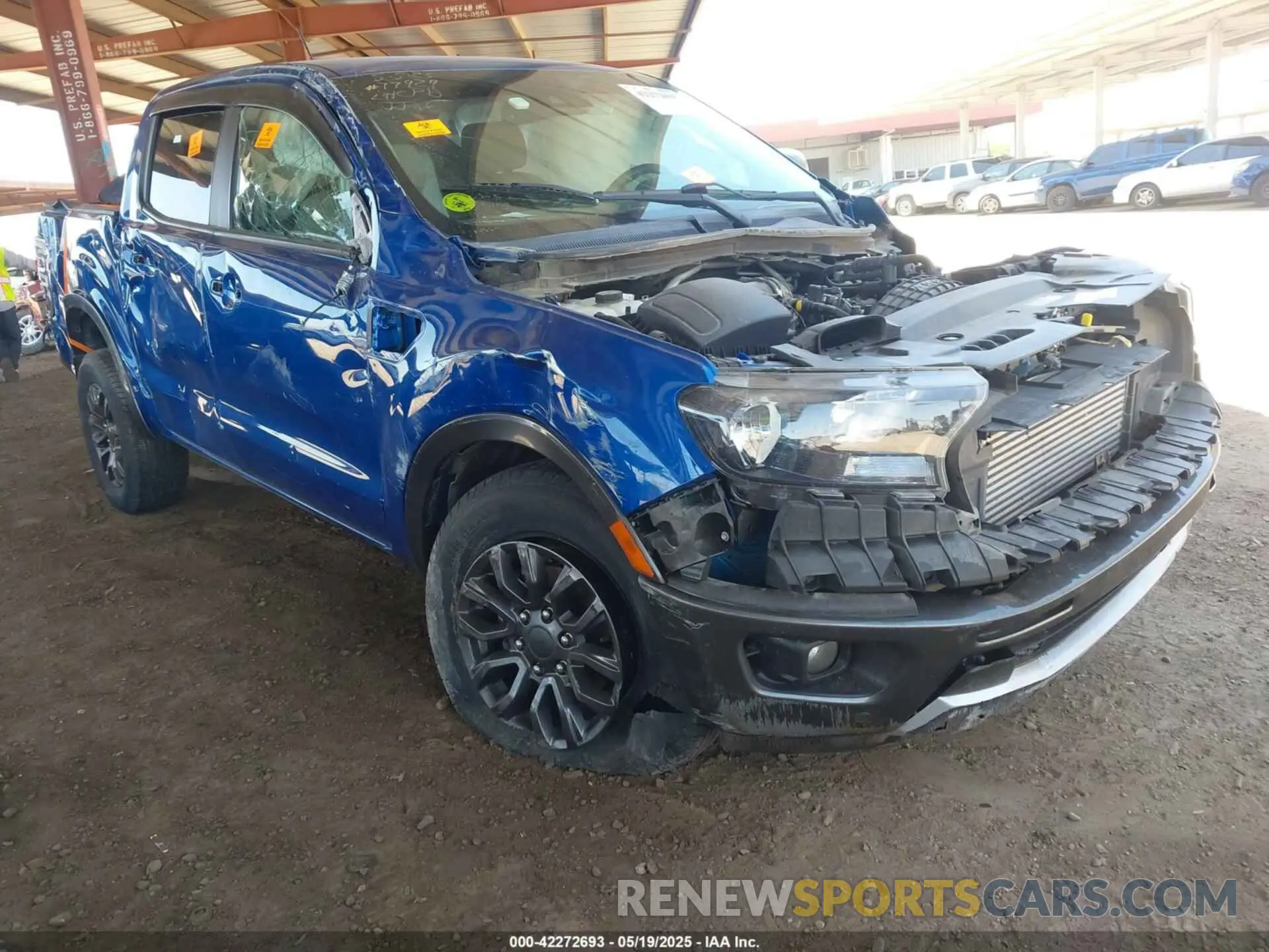 1 Photograph of a damaged car 1FTER4EH8KLA50048 FORD RANGER 2019