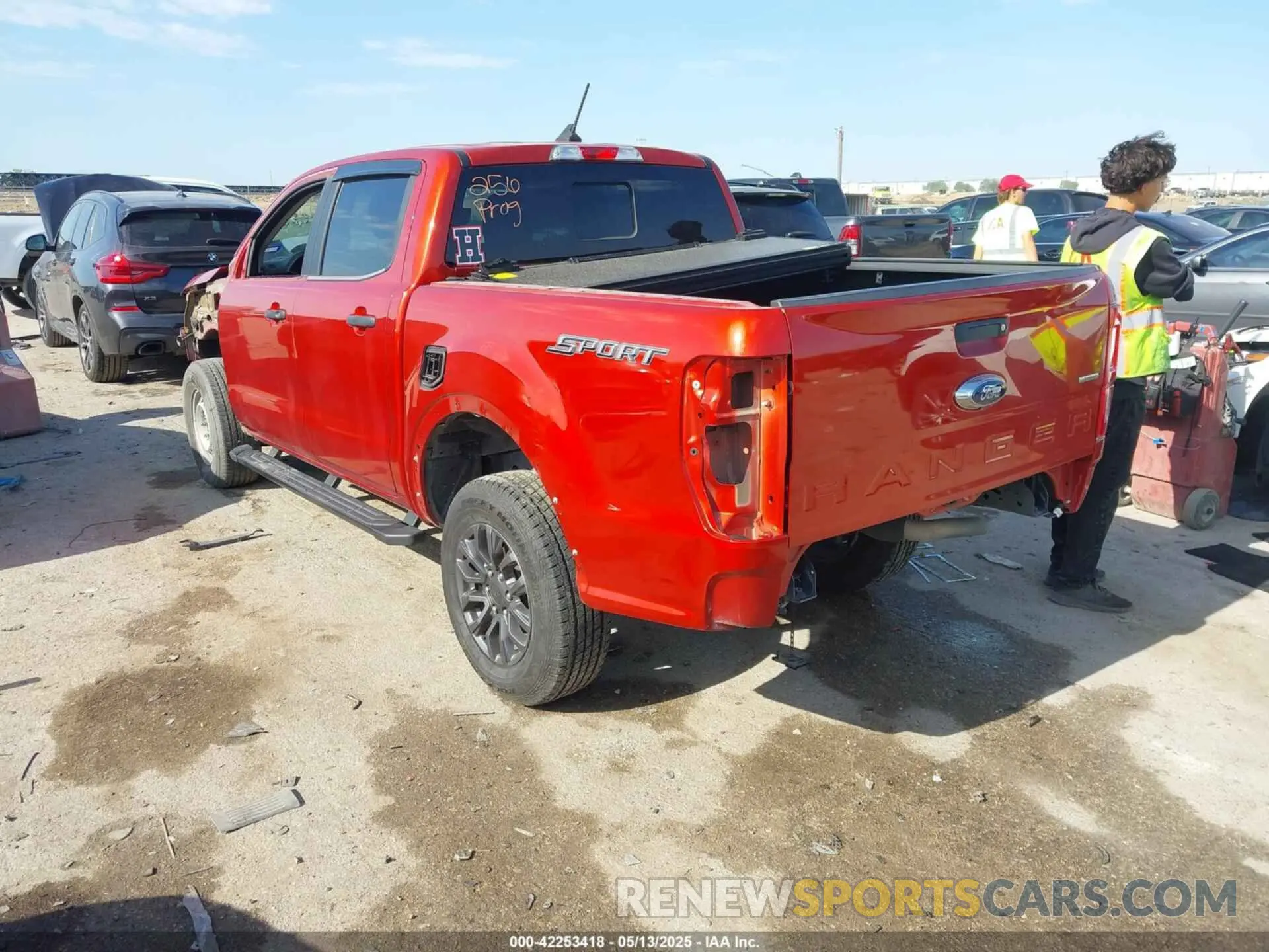 3 Фотография поврежденного автомобиля 1FTER4EH8KLB07963 FORD RANGER 2019