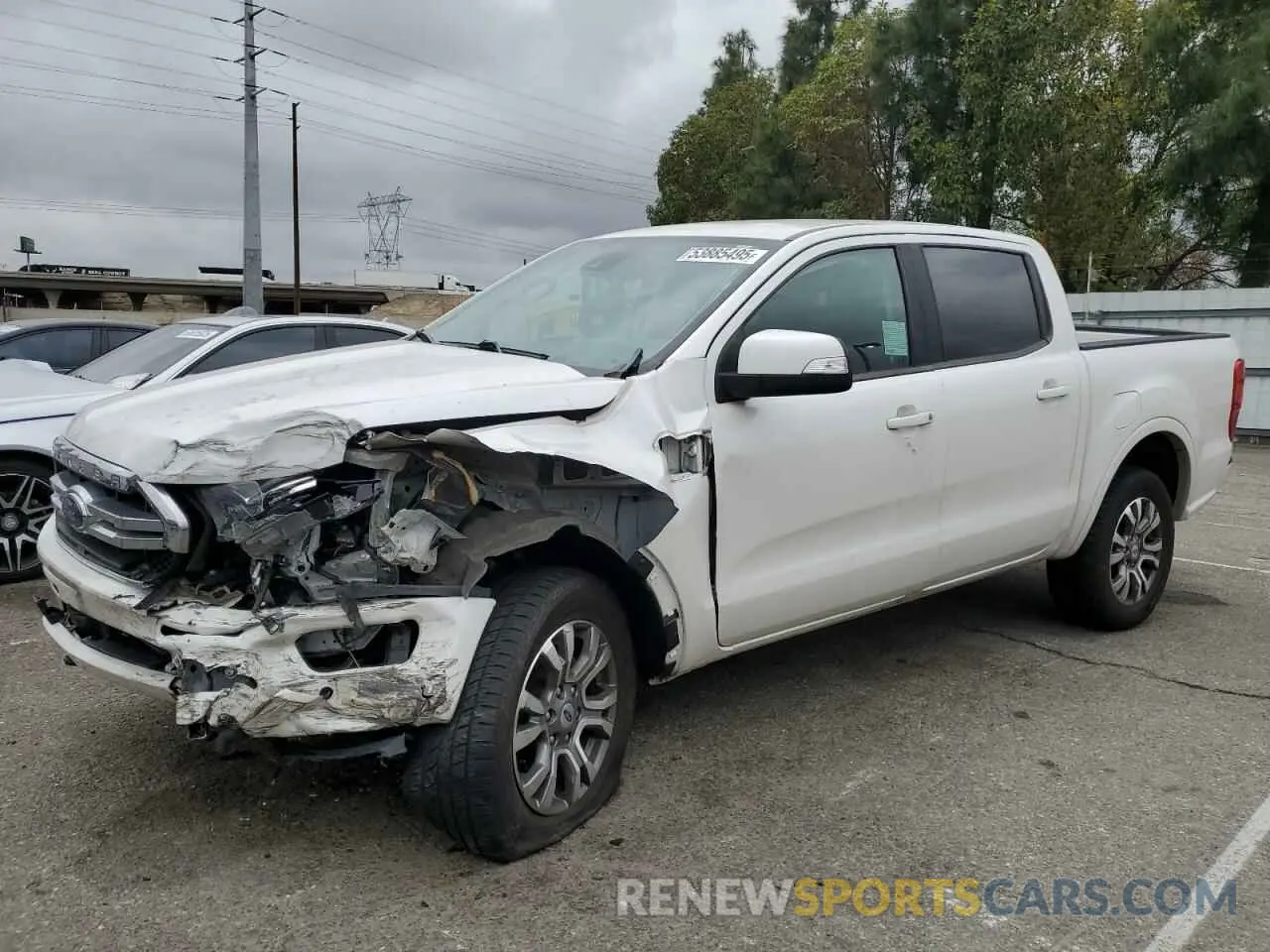1 Photograph of a damaged car 1FTER4EHXKLA34949 FORD RANGER 2019