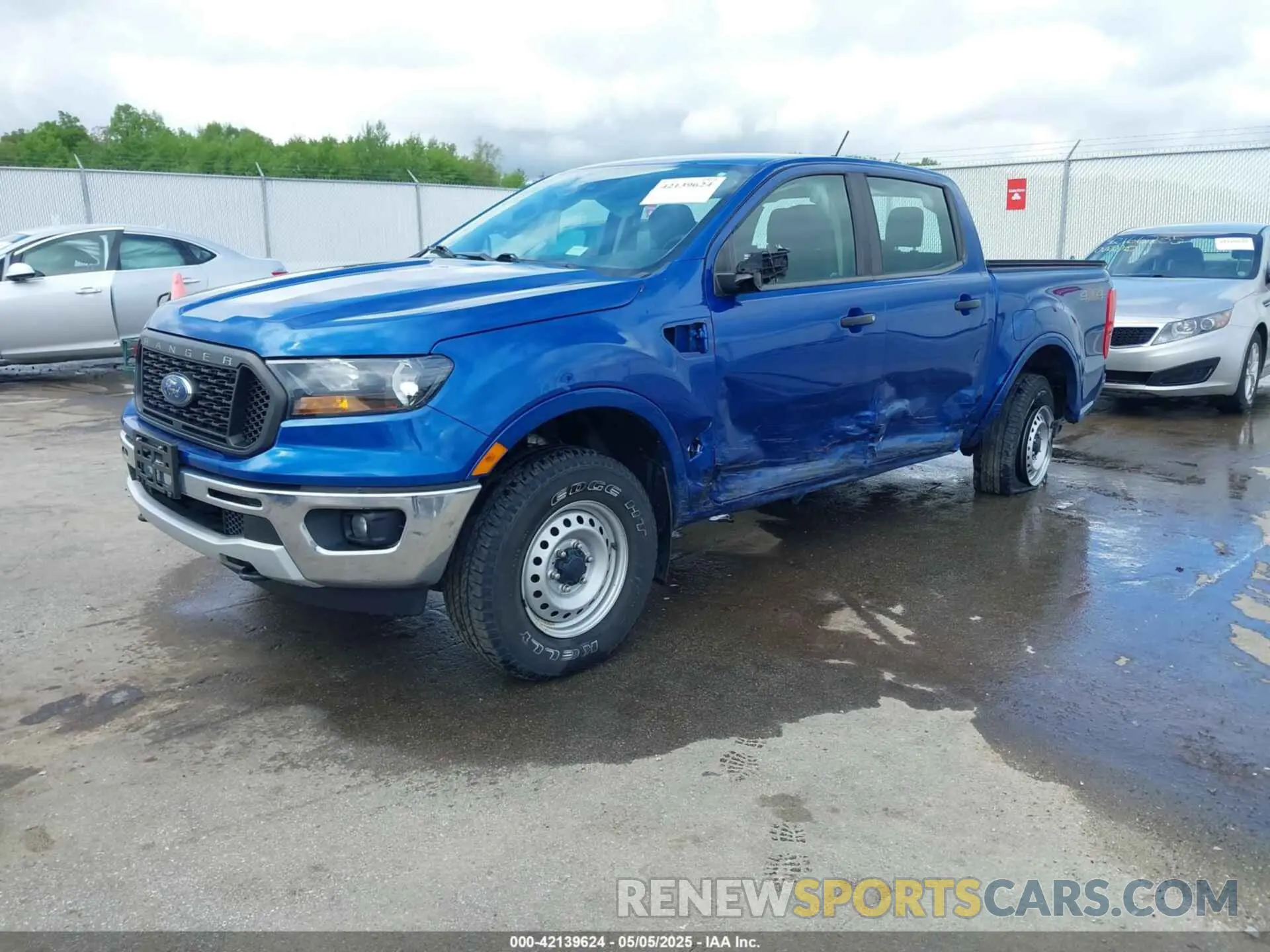 2 Фотография поврежденного автомобиля 1FTER4FH0KLB20351 FORD RANGER 2019