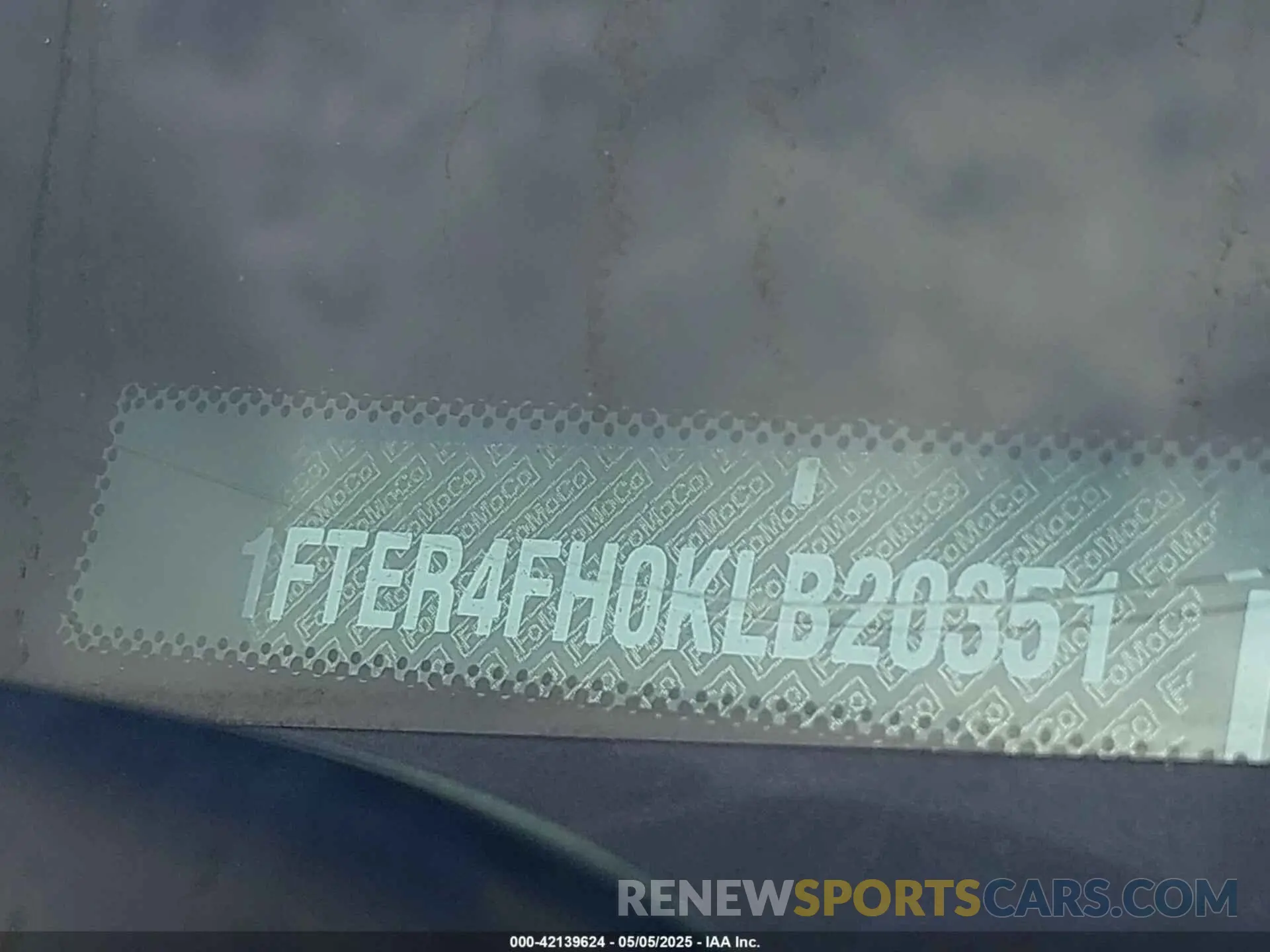 9 Фотография поврежденного автомобиля 1FTER4FH0KLB20351 FORD RANGER 2019