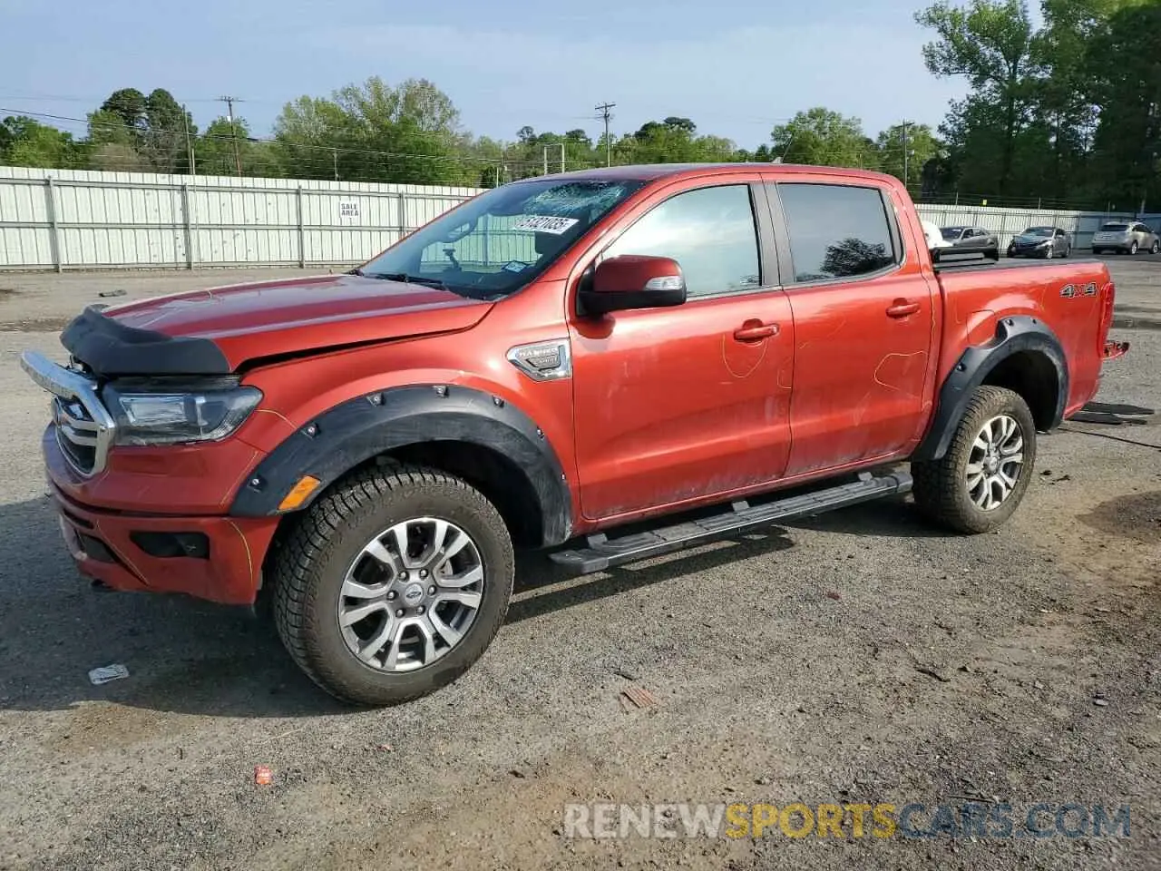 1 Photograph of a damaged car 1FTER4FH1KLA91958 FORD RANGER 2019