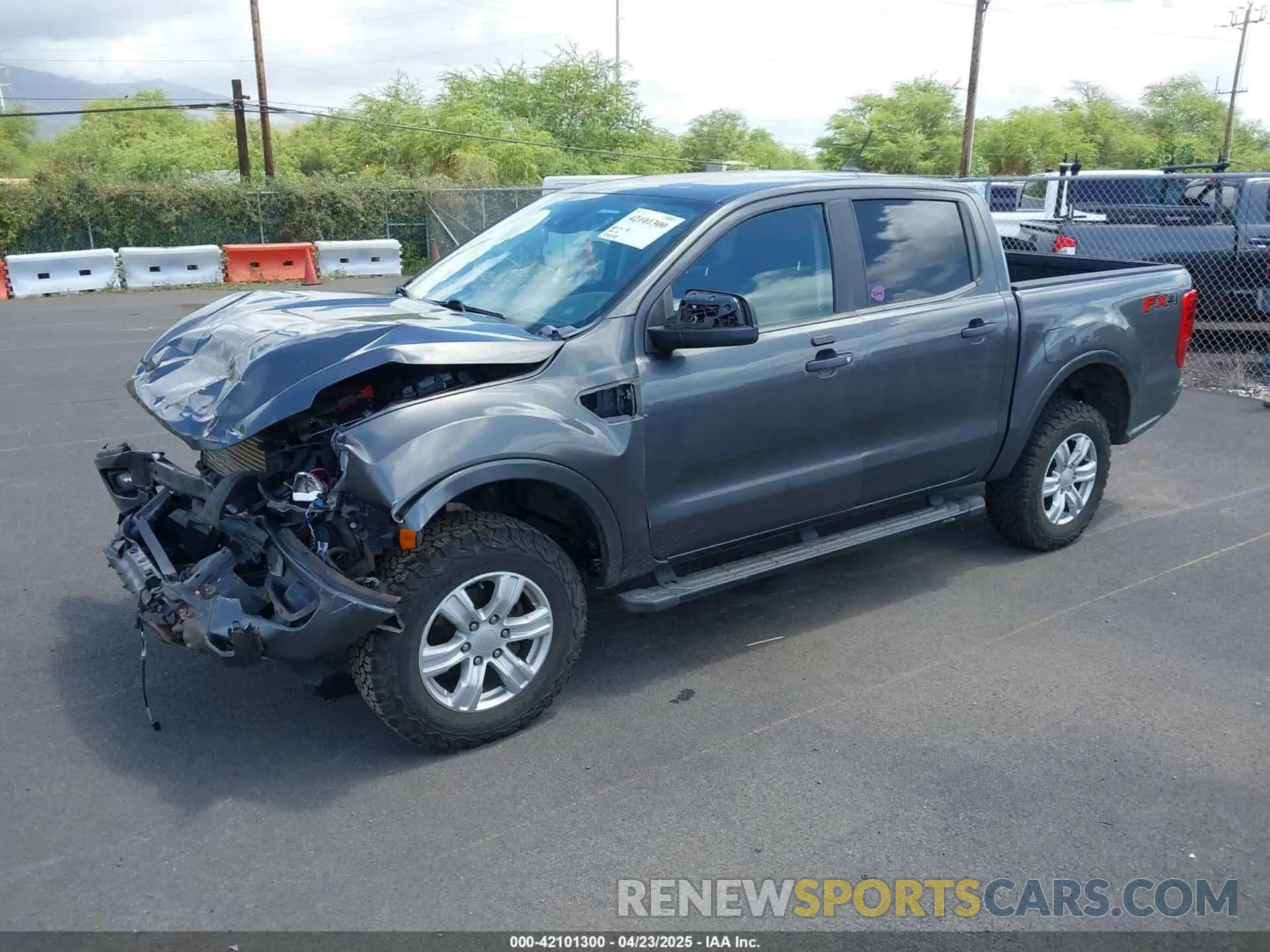 2 Фотография поврежденного автомобиля 1FTER4FH6KLA56851 FORD RANGER 2019