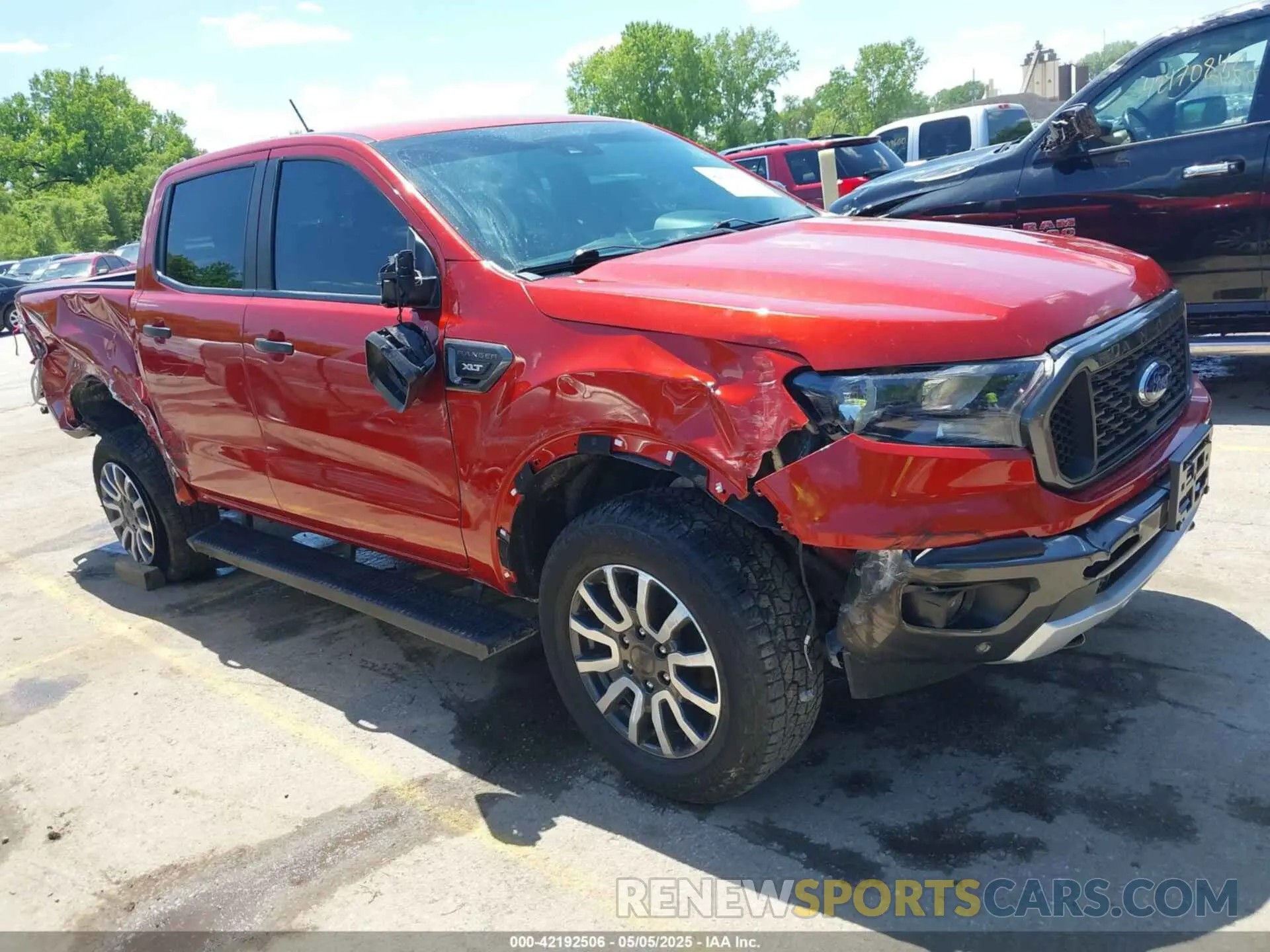 1 Photograph of a damaged car 1FTER4FH8KLA55426 FORD RANGER 2019