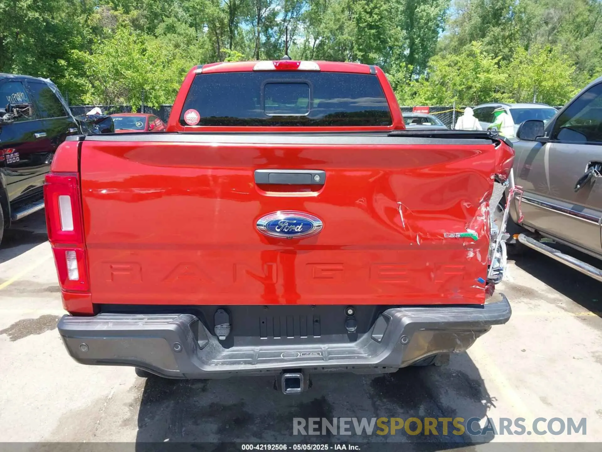 16 Photograph of a damaged car 1FTER4FH8KLA55426 FORD RANGER 2019