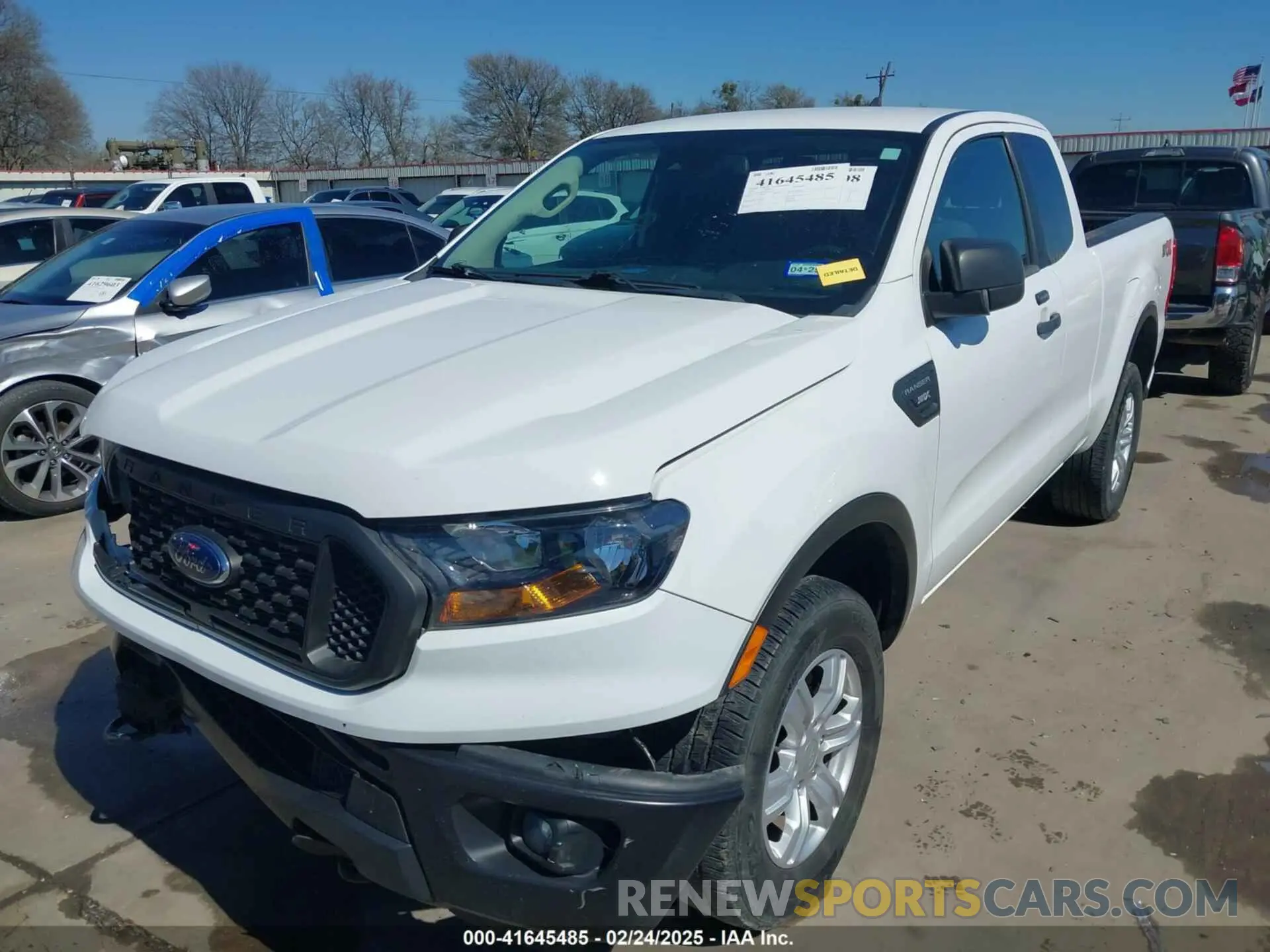 2 Photograph of a damaged car 1FTER1EH3LLA82521 FORD RANGER 2020