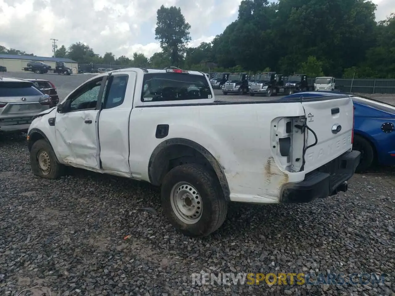 2 Photograph of a damaged car 1FTER1EH5LLA72959 FORD RANGER 2020