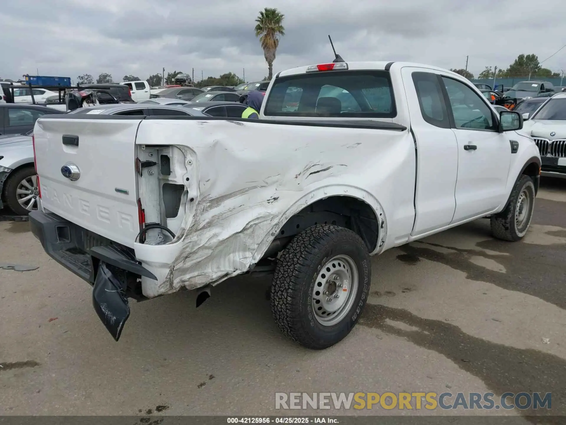 4 Фотография поврежденного автомобиля 1FTER1EH7LLA42247 FORD RANGER 2020