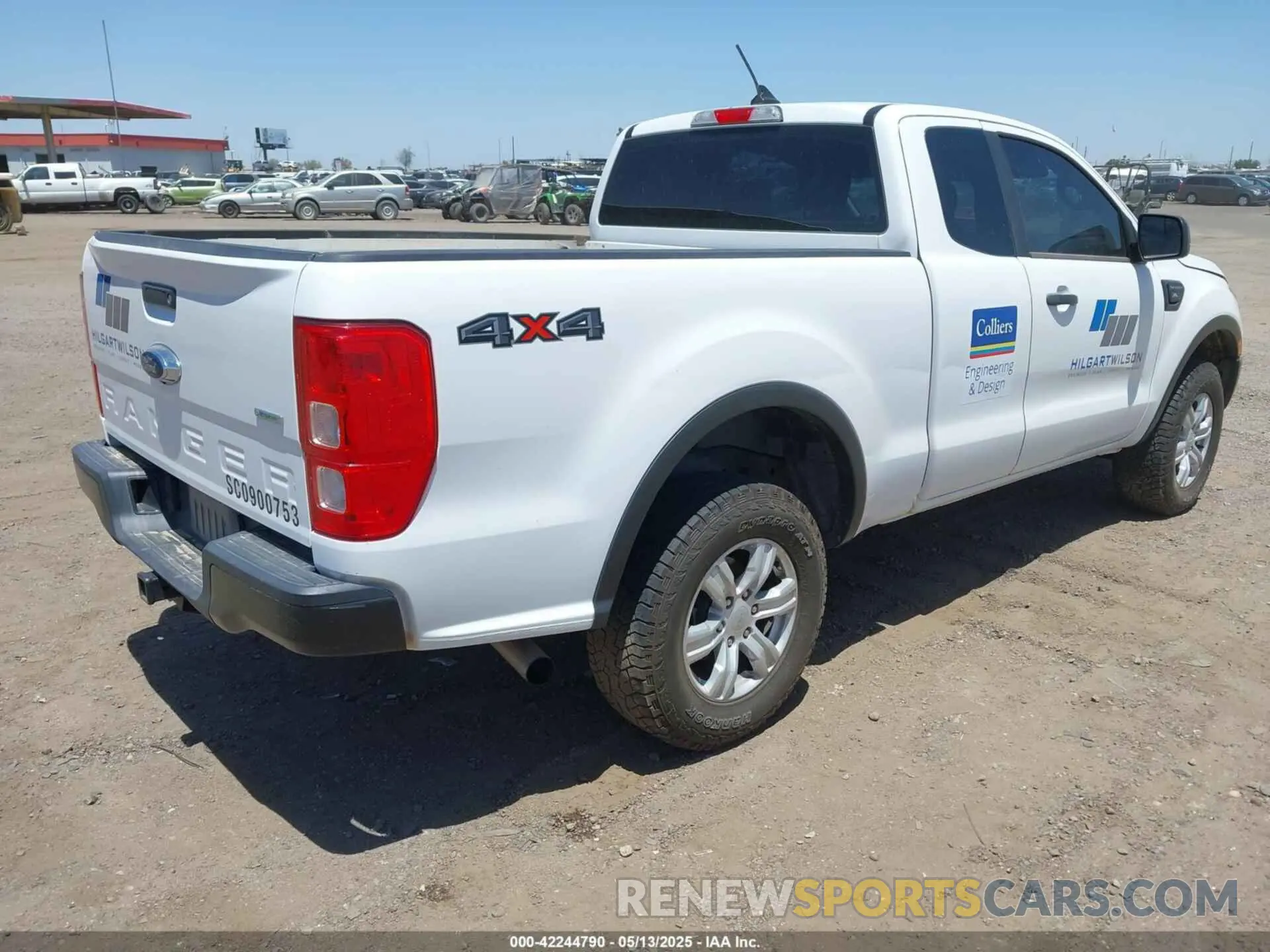 4 Фотография поврежденного автомобиля 1FTER1FH9LLA26291 FORD RANGER 2020