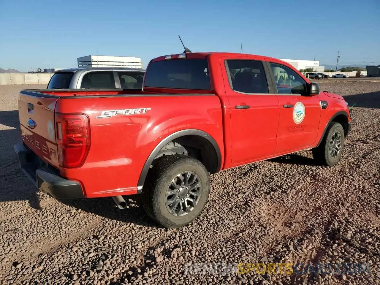 3 Фотография поврежденного автомобиля 1FTER4EH0LLA74443 FORD RANGER 2020