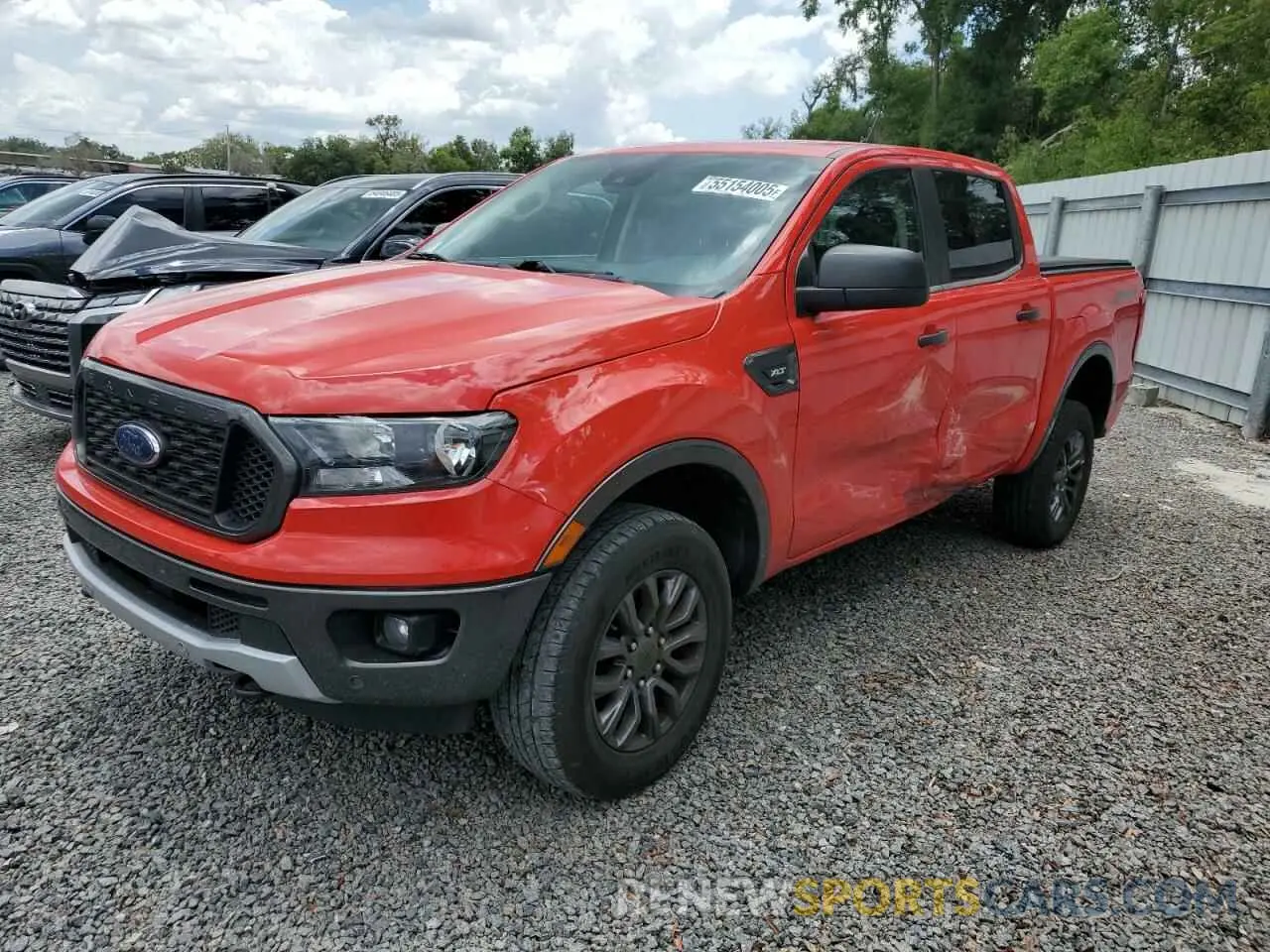 1 Photograph of a damaged car 1FTER4EHXLLA66110 FORD RANGER 2020