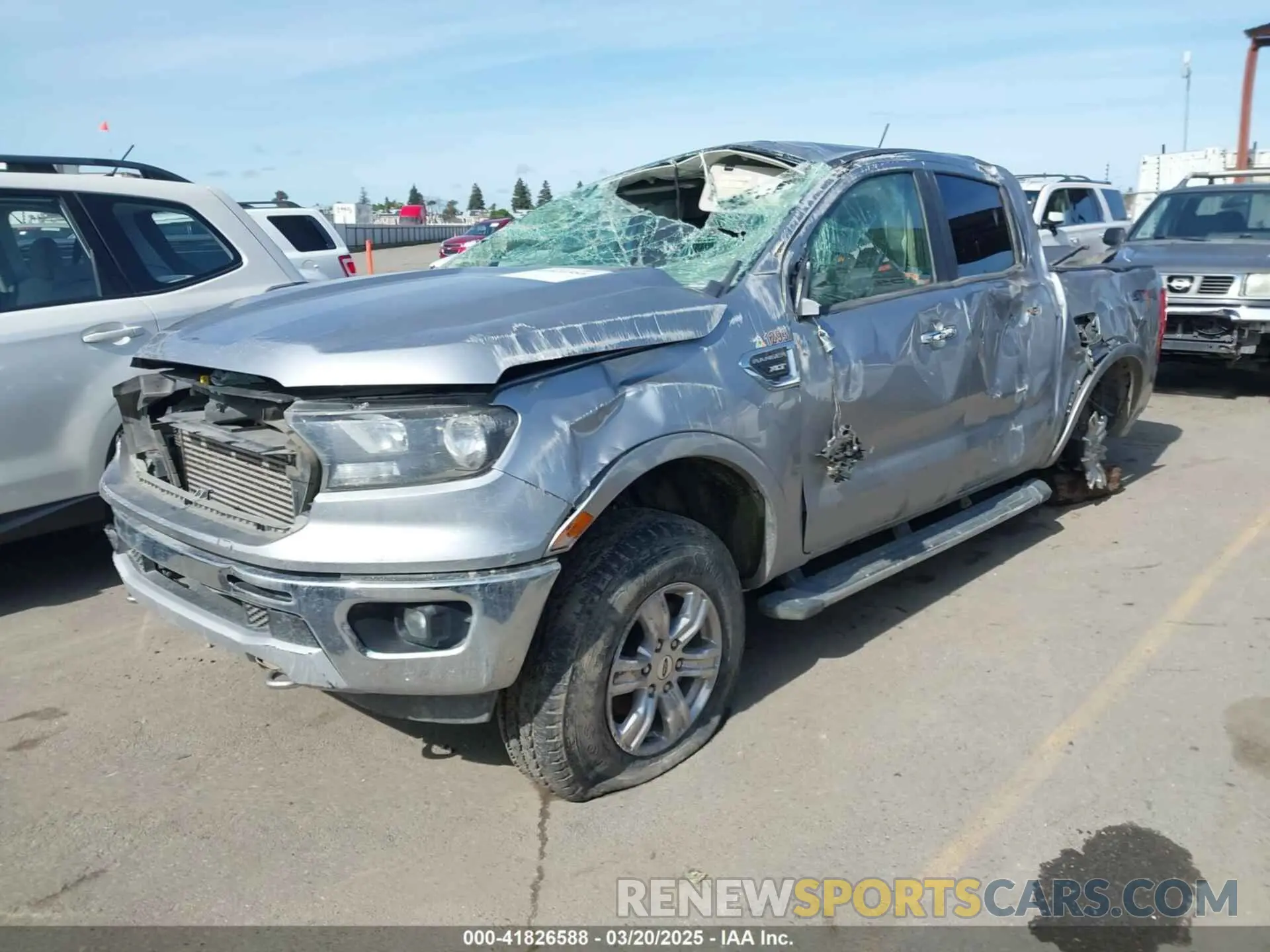 2 Photograph of a damaged car 1FTER4FH3LLA69042 FORD RANGER 2020