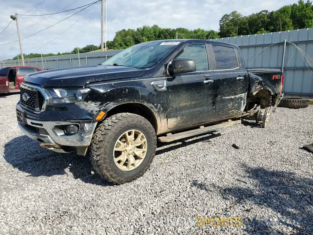 1 Photograph of a damaged car 1FTER4FH3LLA84334 FORD RANGER 2020