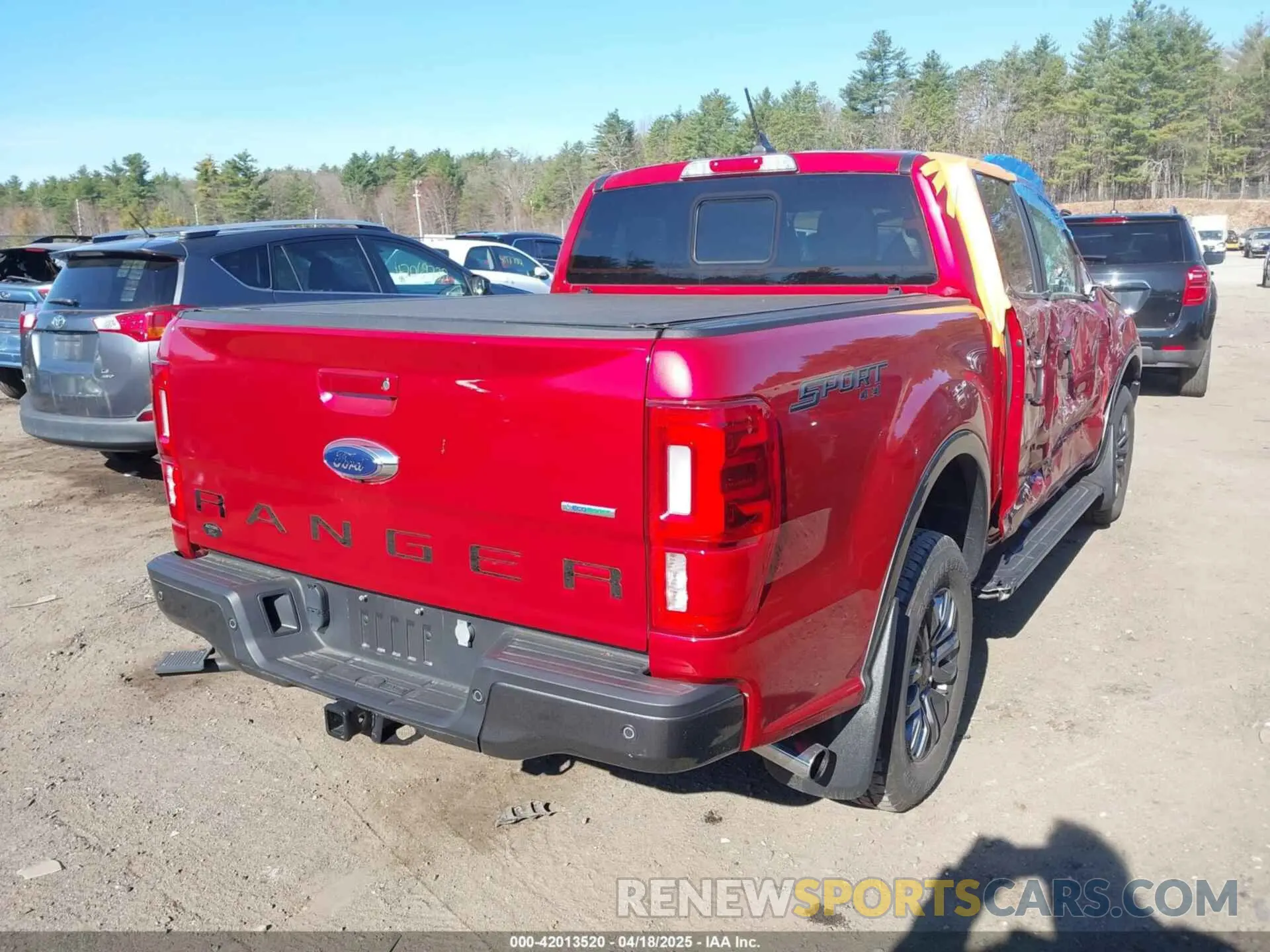4 Фотография поврежденного автомобиля 1FTER4FH4LLA46627 FORD RANGER 2020