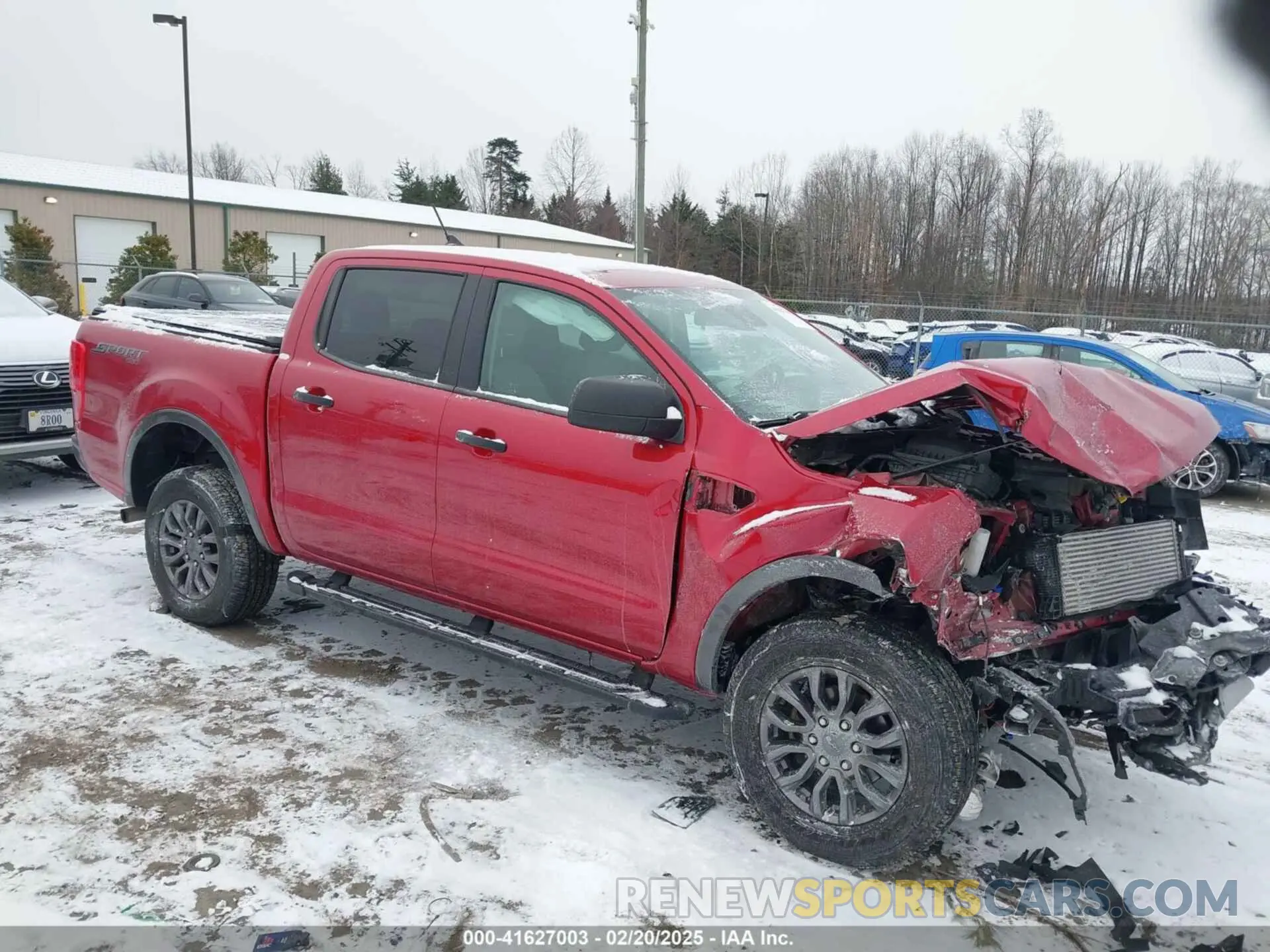 1 Photograph of a damaged car 1FTER4FH6LLA97899 FORD RANGER 2020