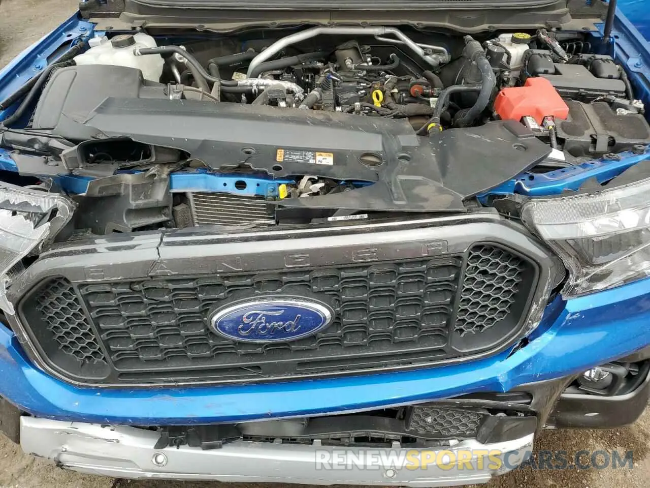 11 Photograph of a damaged car 1FTER1EH0MLD75309 FORD RANGER 2021