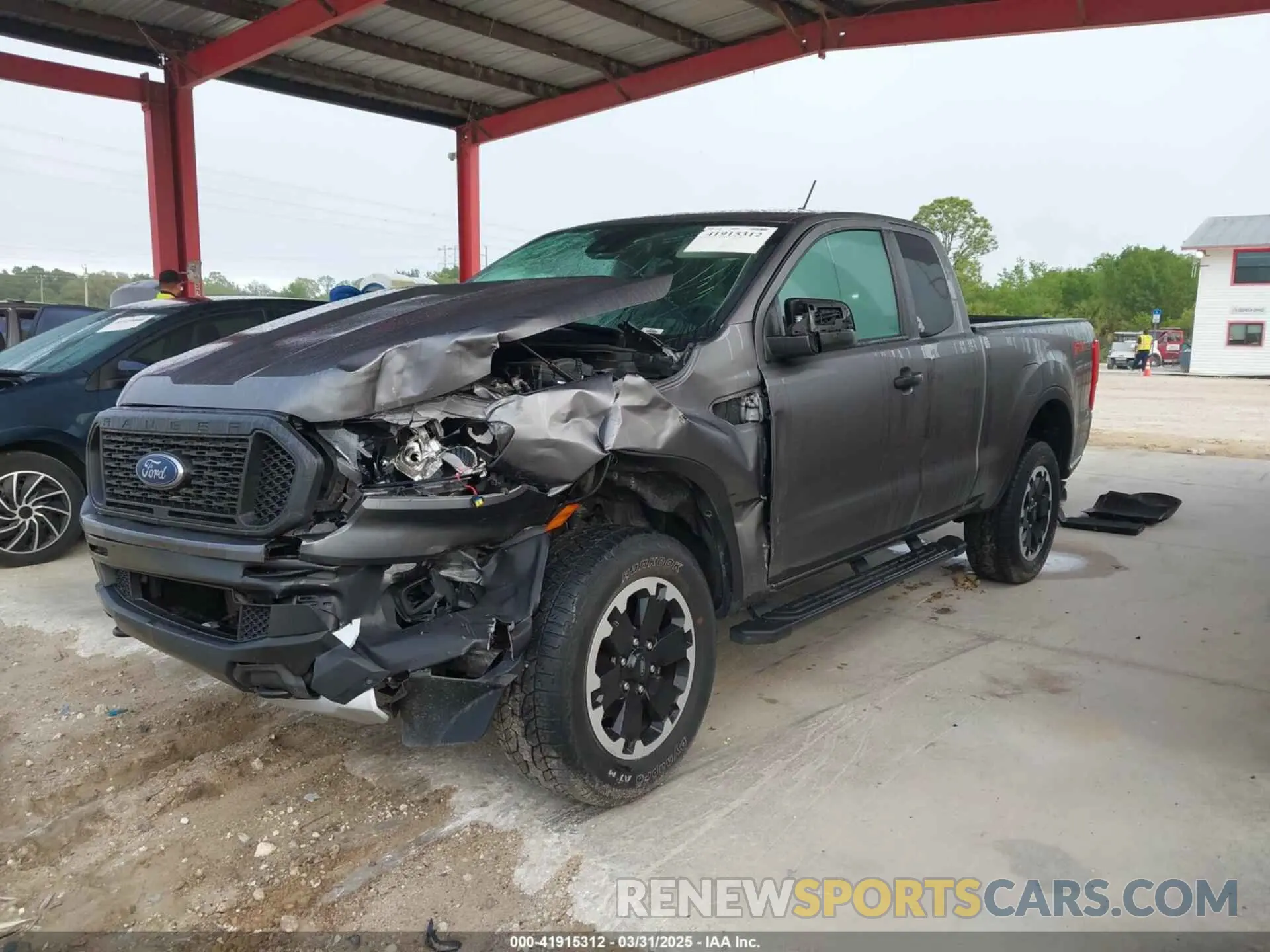 2 Photograph of a damaged car 1FTER1EH2MLD44515 FORD RANGER 2021