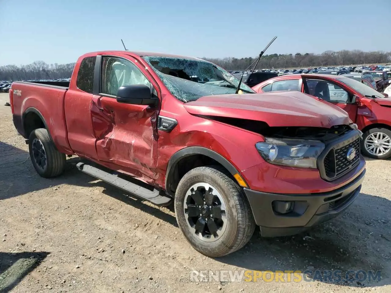 4 Фотография поврежденного автомобиля 1FTER1EH6MLD76657 FORD RANGER 2021