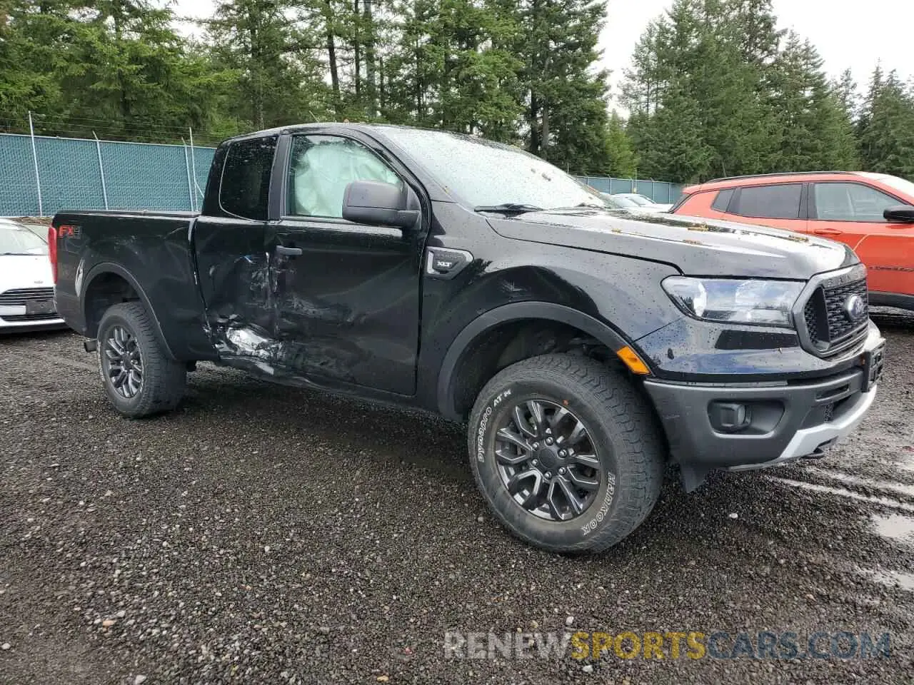4 Фотография поврежденного автомобиля 1FTER1FH0MLD04075 FORD RANGER 2021