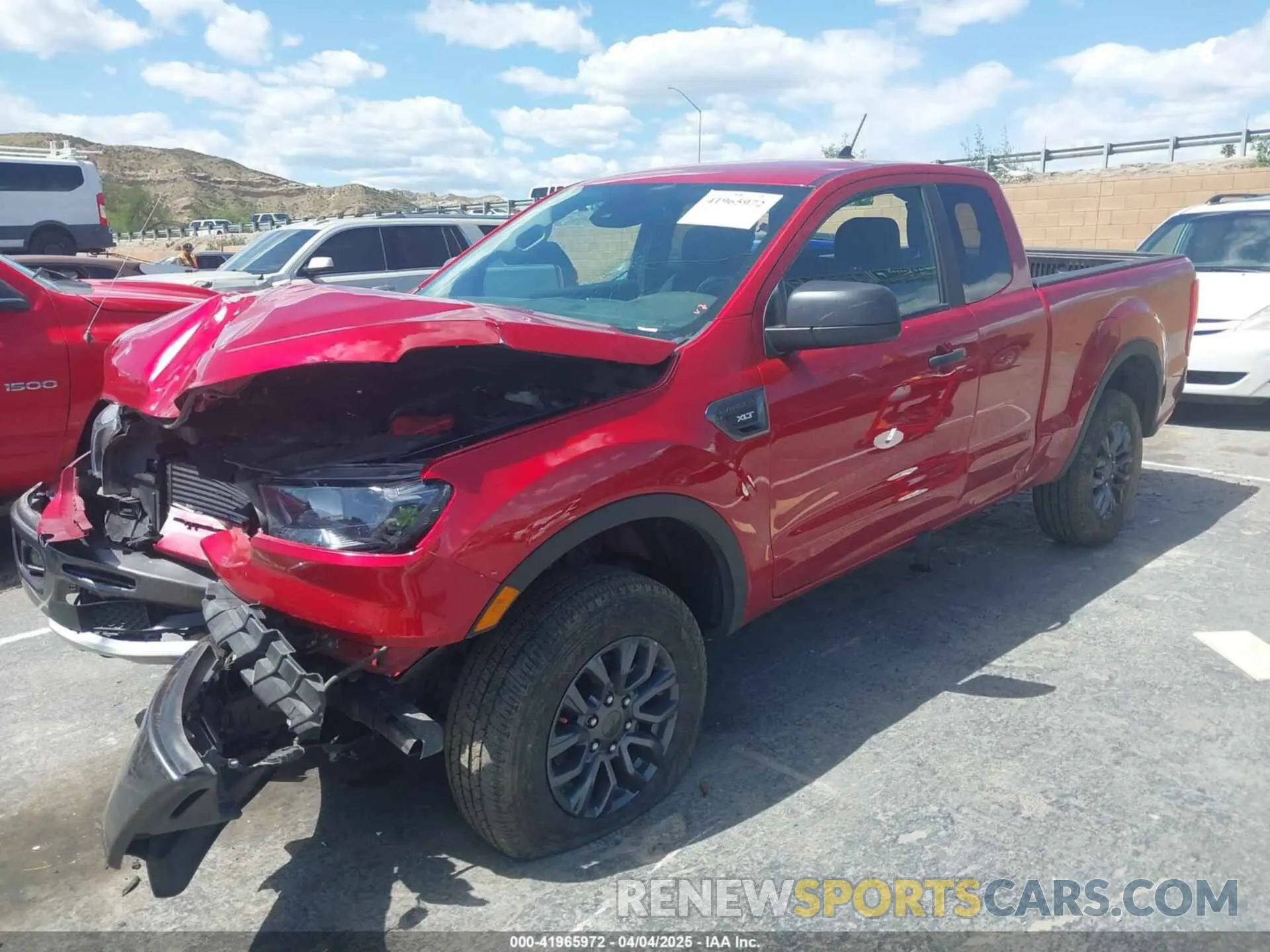 2 Фотография поврежденного автомобиля 1FTER1FH0MLD40753 FORD RANGER 2021