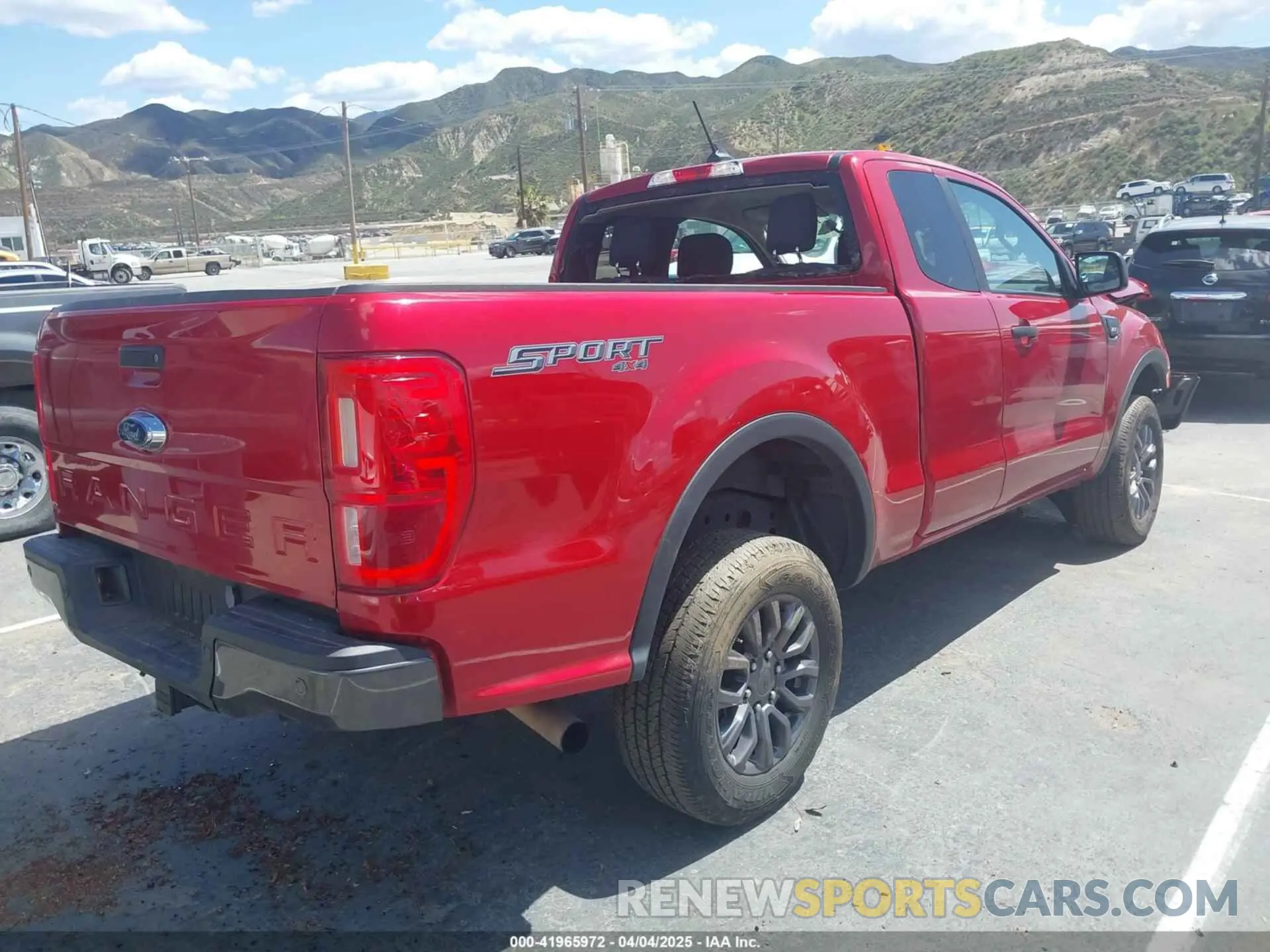 4 Фотография поврежденного автомобиля 1FTER1FH0MLD40753 FORD RANGER 2021