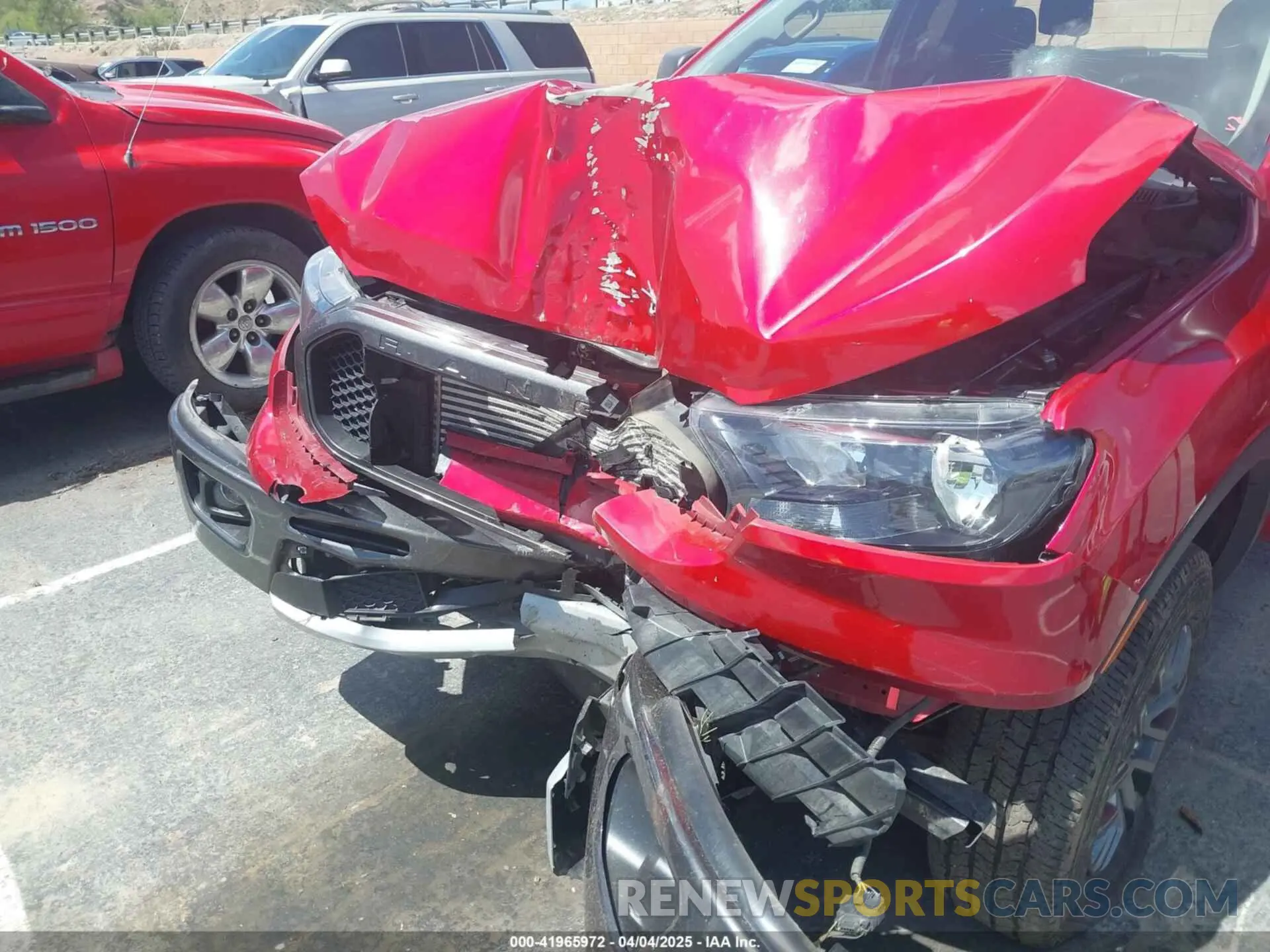 6 Фотография поврежденного автомобиля 1FTER1FH0MLD40753 FORD RANGER 2021