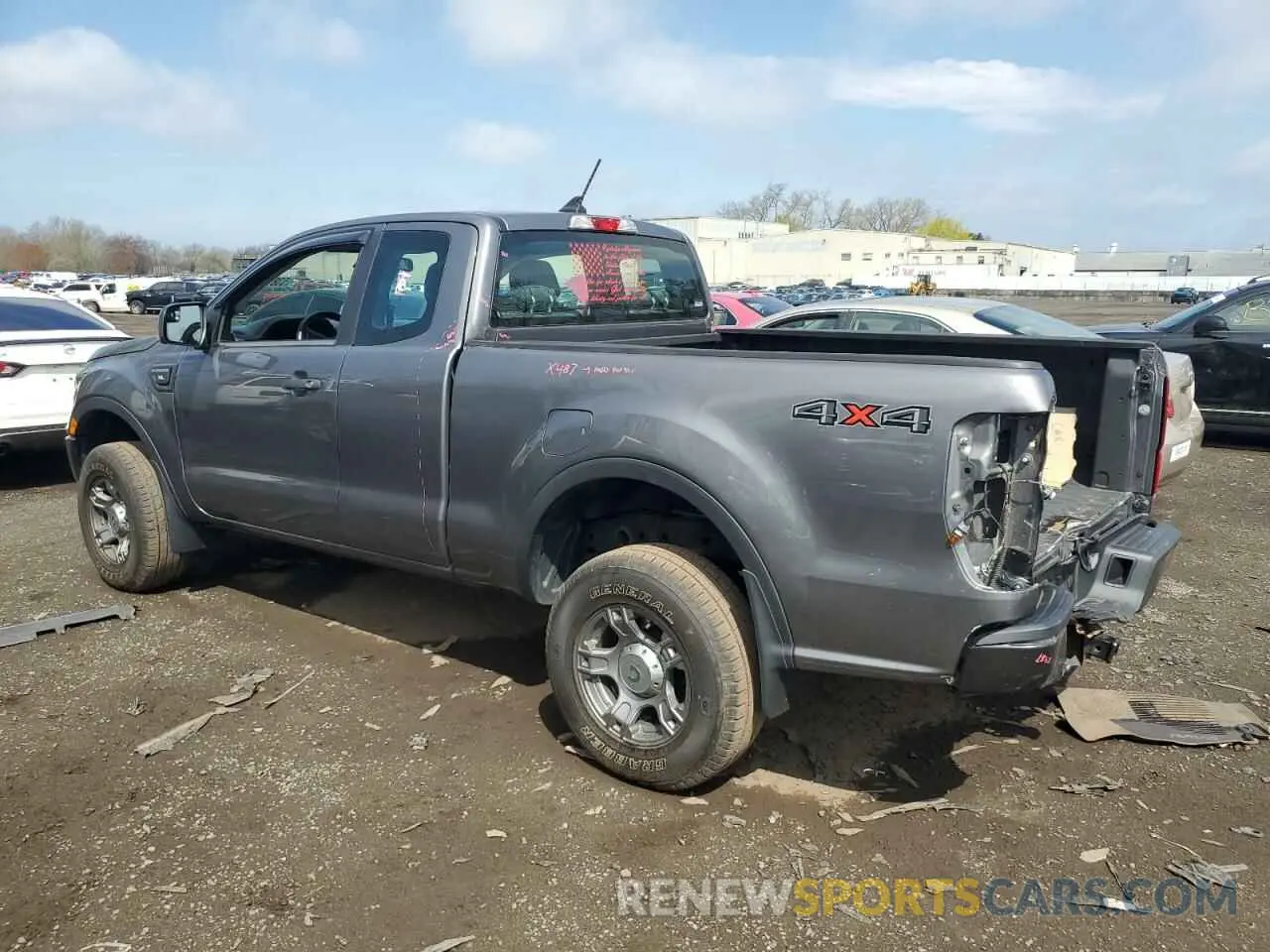 2 Фотография поврежденного автомобиля 1FTER1FH9MLD42355 FORD RANGER 2021