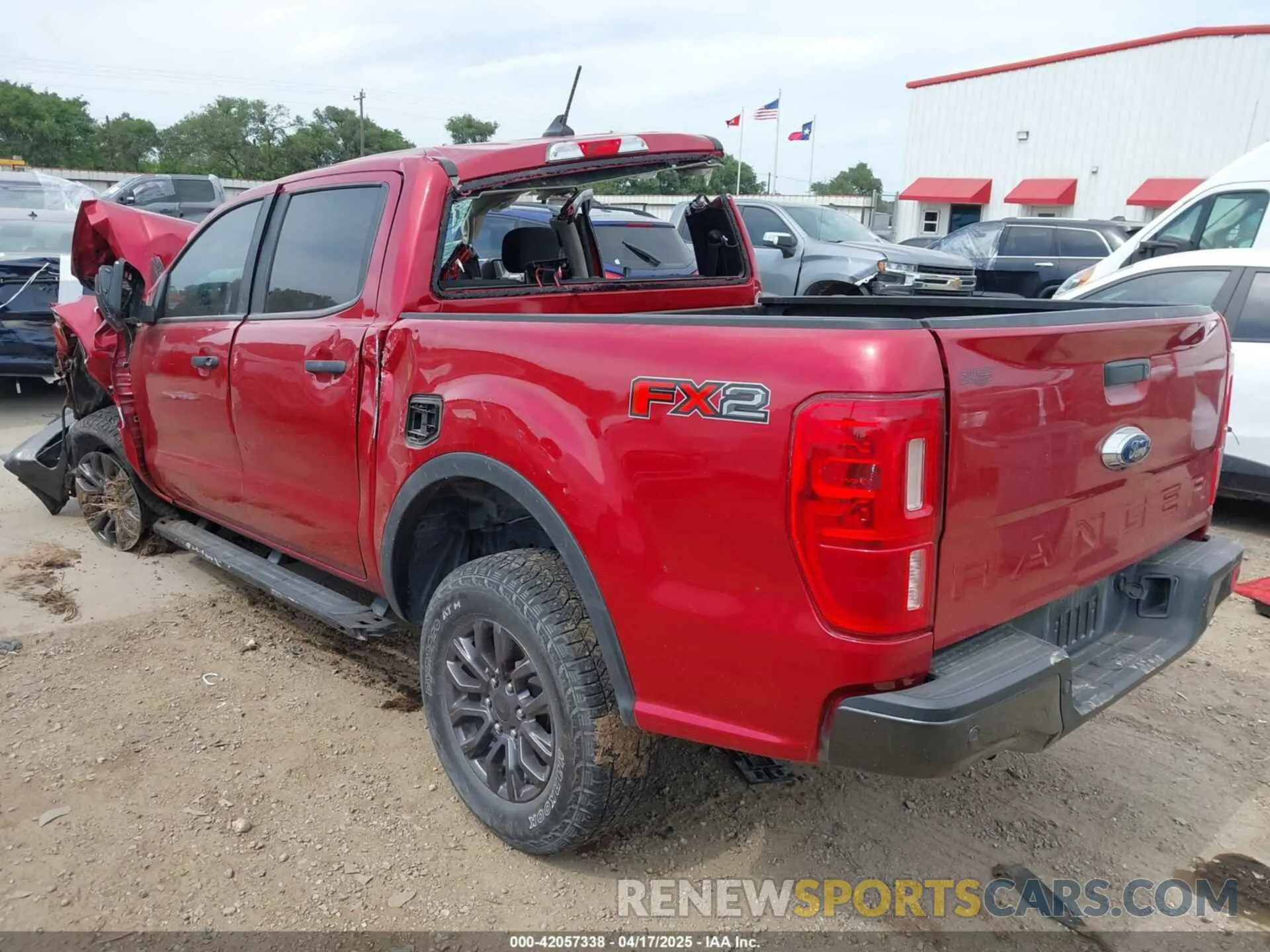 3 Фотография поврежденного автомобиля 1FTER4EH1MLD84084 FORD RANGER 2021