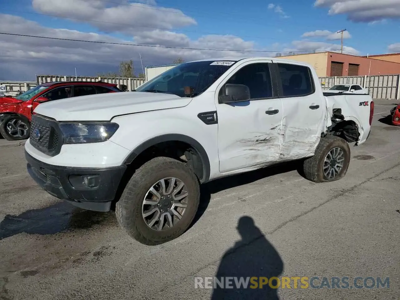 1 Фотография поврежденного автомобиля 1FTER4EH2MLD17543 FORD RANGER 2021