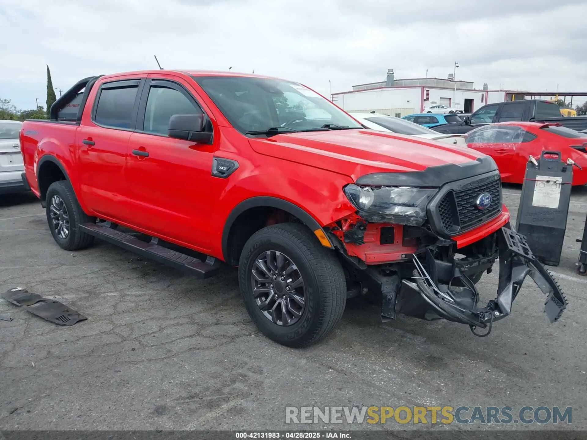 1 Photograph of a damaged car 1FTER4EH3MLD82322 FORD RANGER 2021